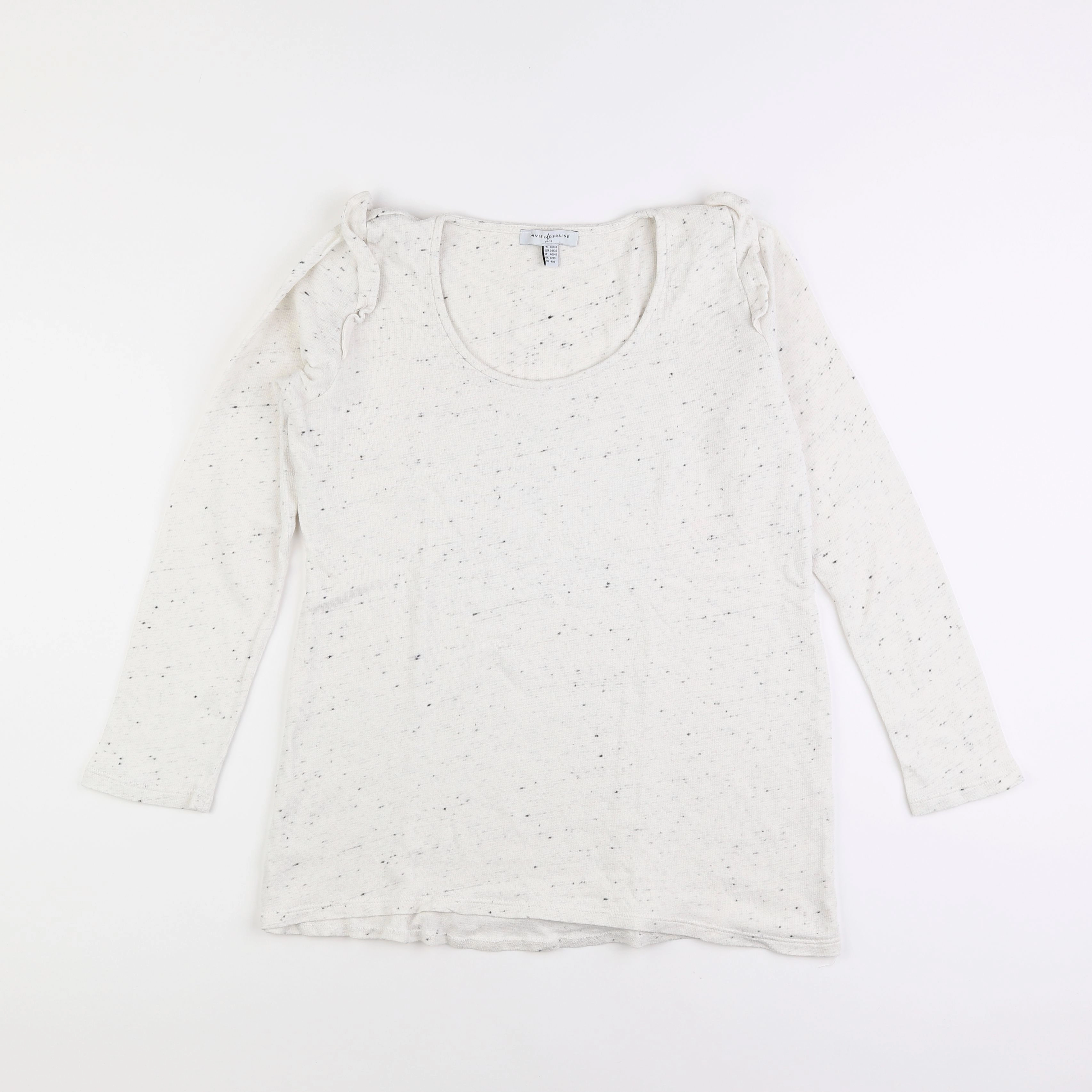 Envie de fraise - tee-shirt grossesse noir, blanc - 36 à 38
