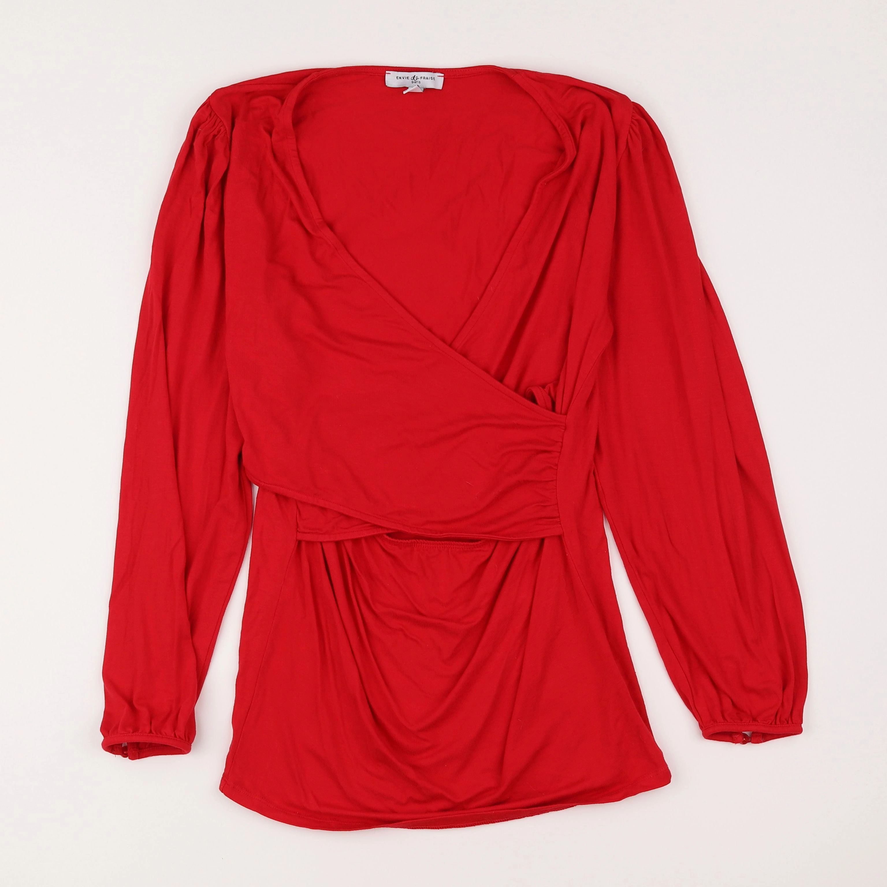 Envie de fraise - tee-shirt allaitement rouge - 34 à 36