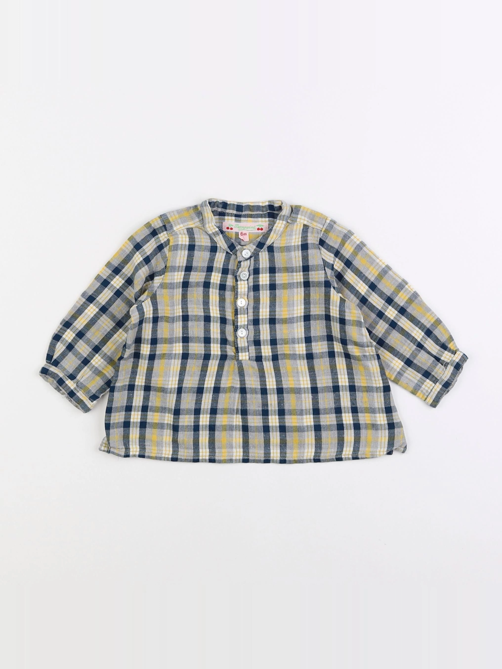 Bonpoint - blouse multicolore - 6 mois