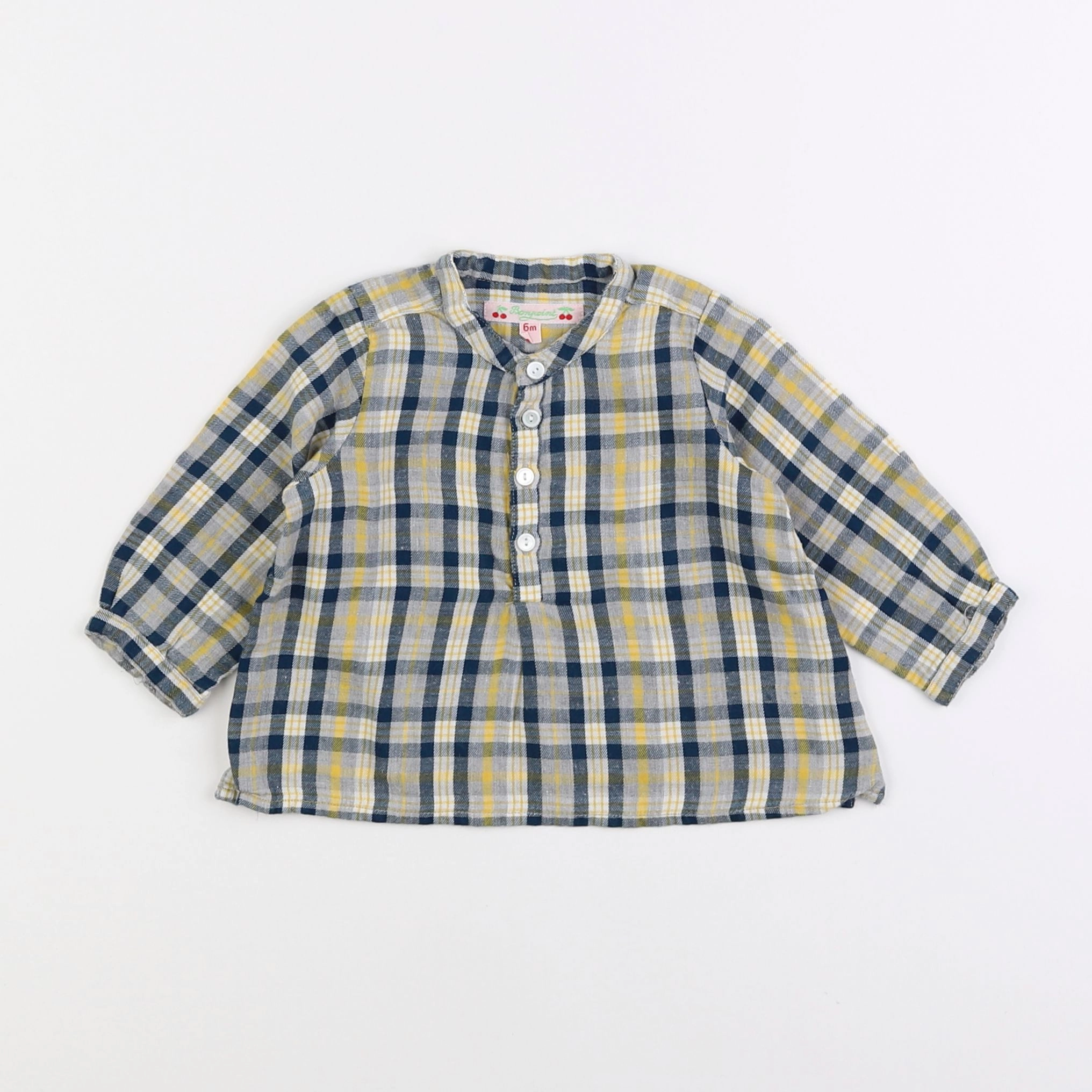 Bonpoint - blouse multicolore - 6 mois