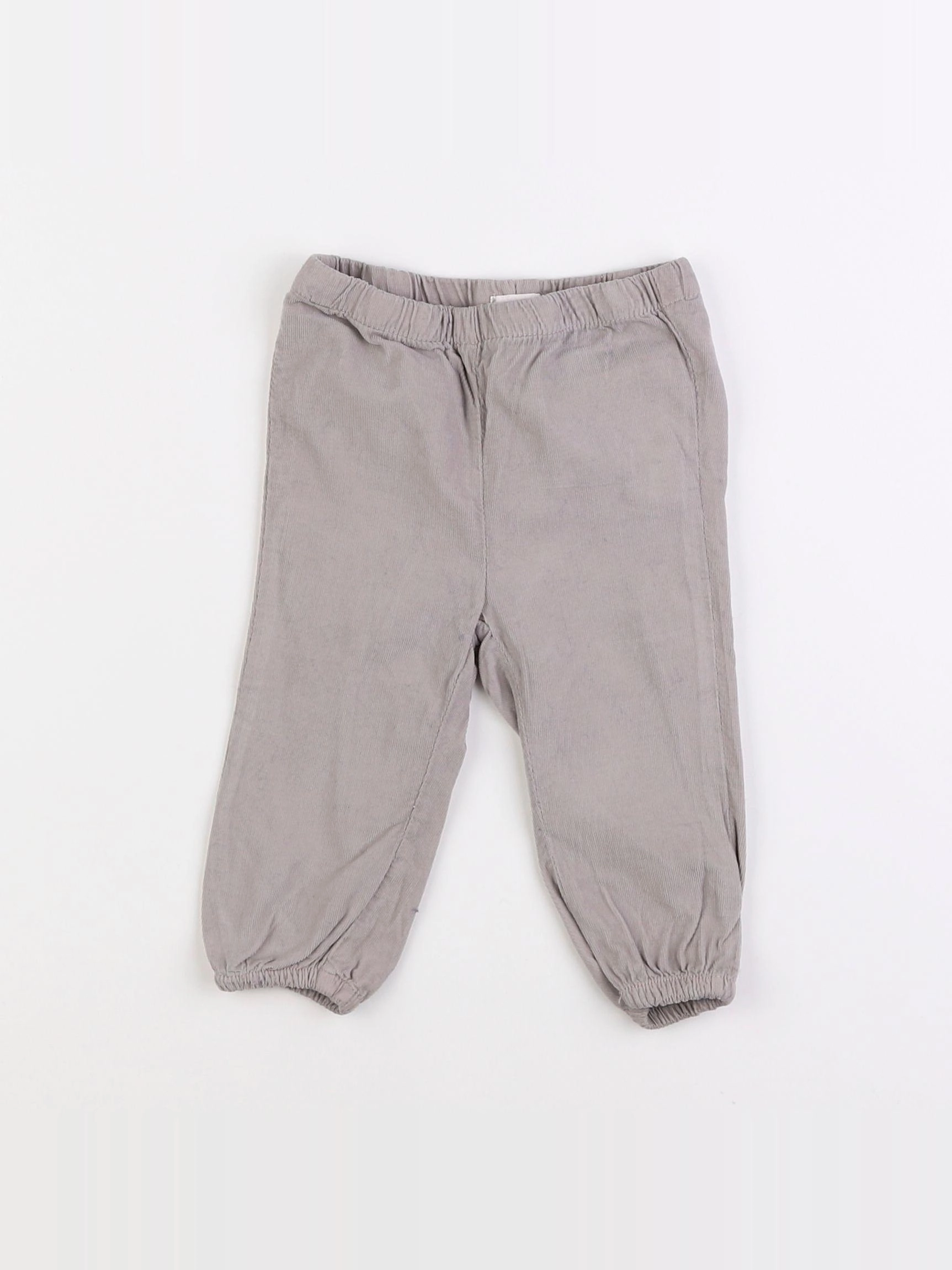 Gocco - pantalon gris - 6/9 mois