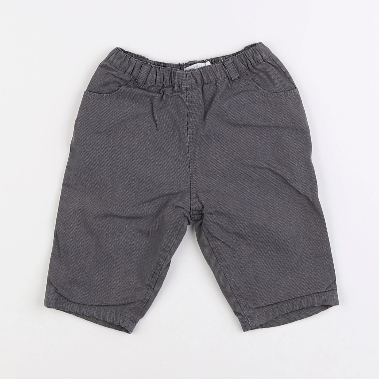 Boutchou - pantalon gris - 3 mois