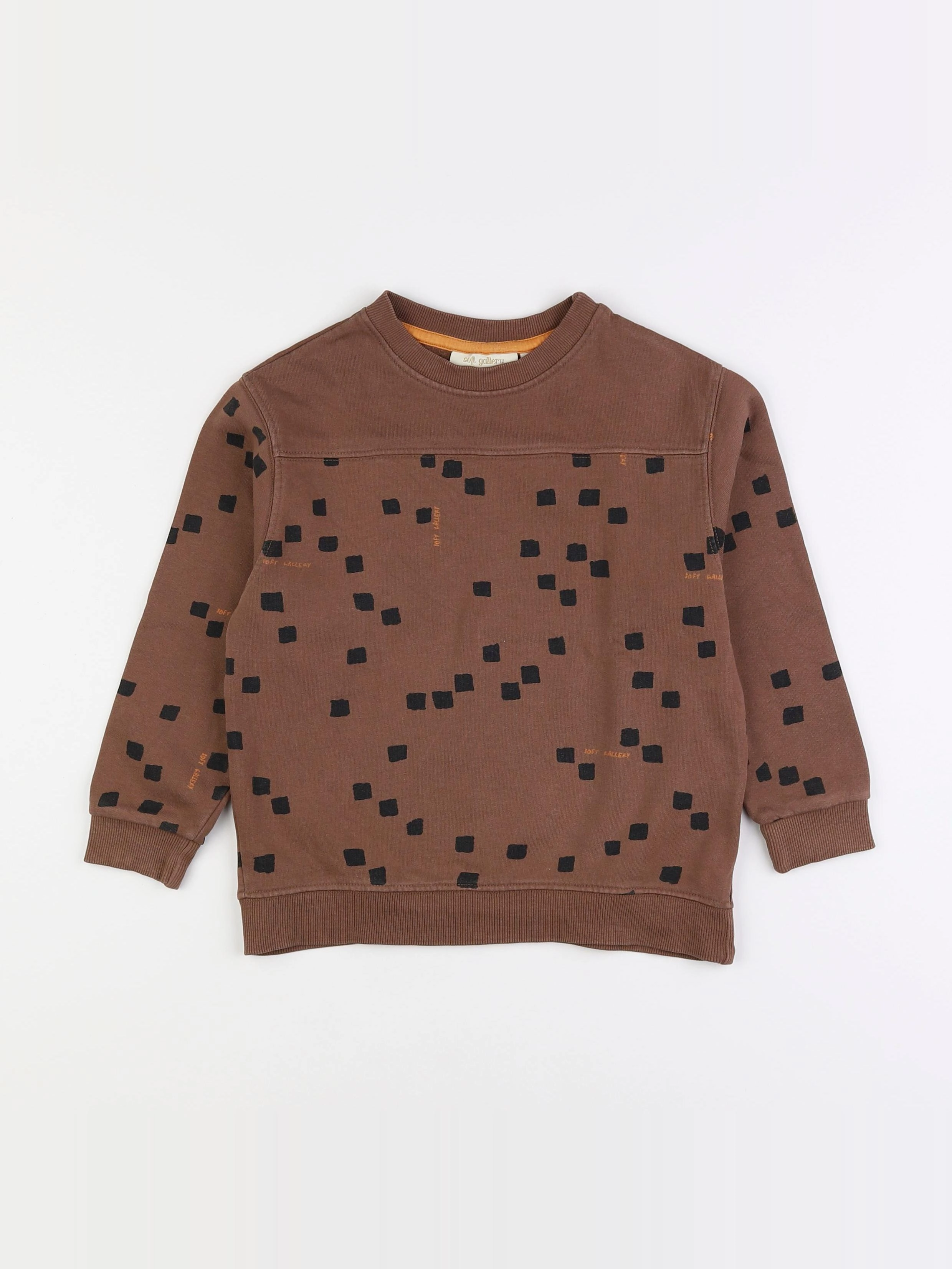 Soft Gallery - sweat marron - 6 ans