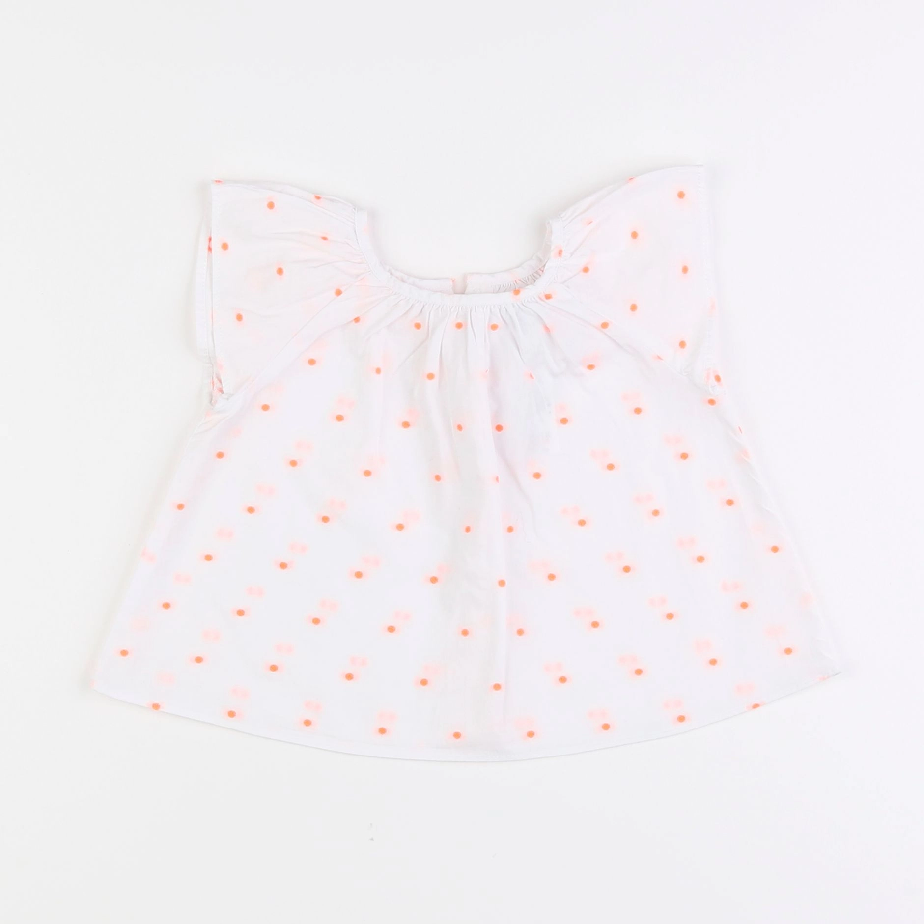 Jacadi - blouse blanc - 12 mois