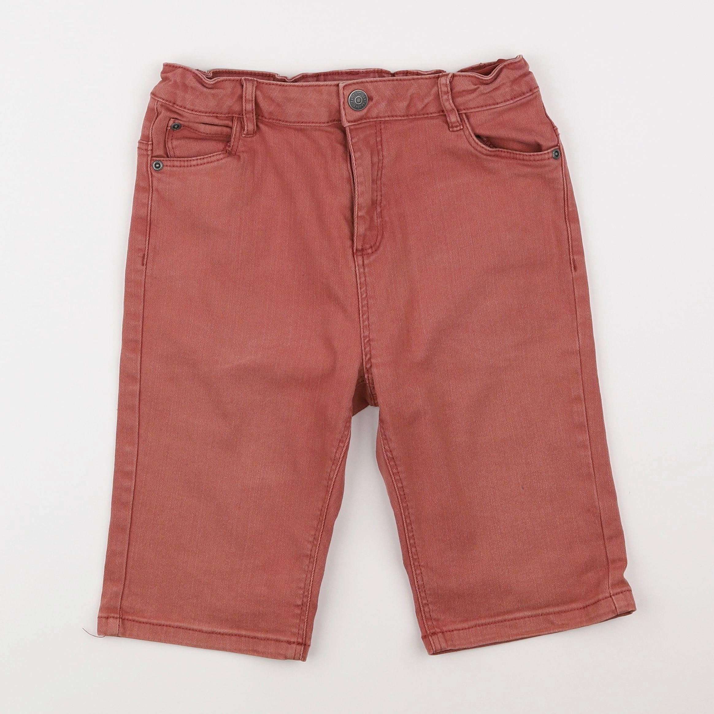 Vertbaudet - short rouge - 11/12 ans