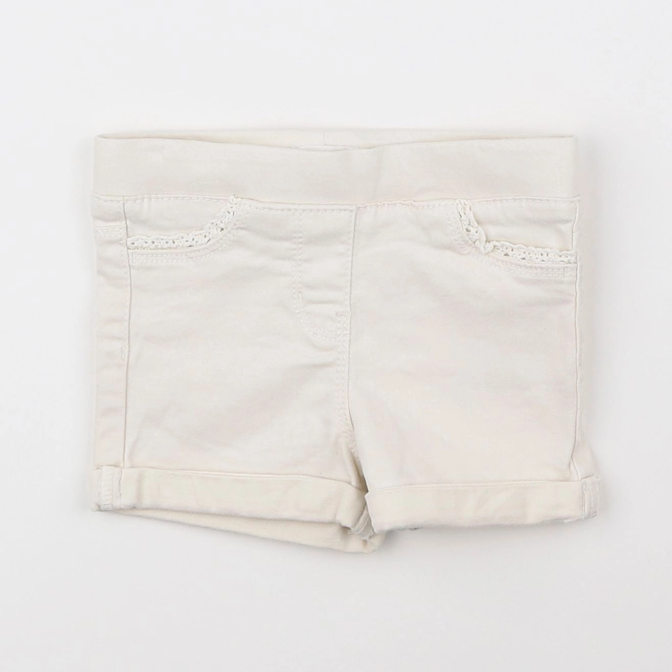 Vertbaudet - short beige - 3 ans
