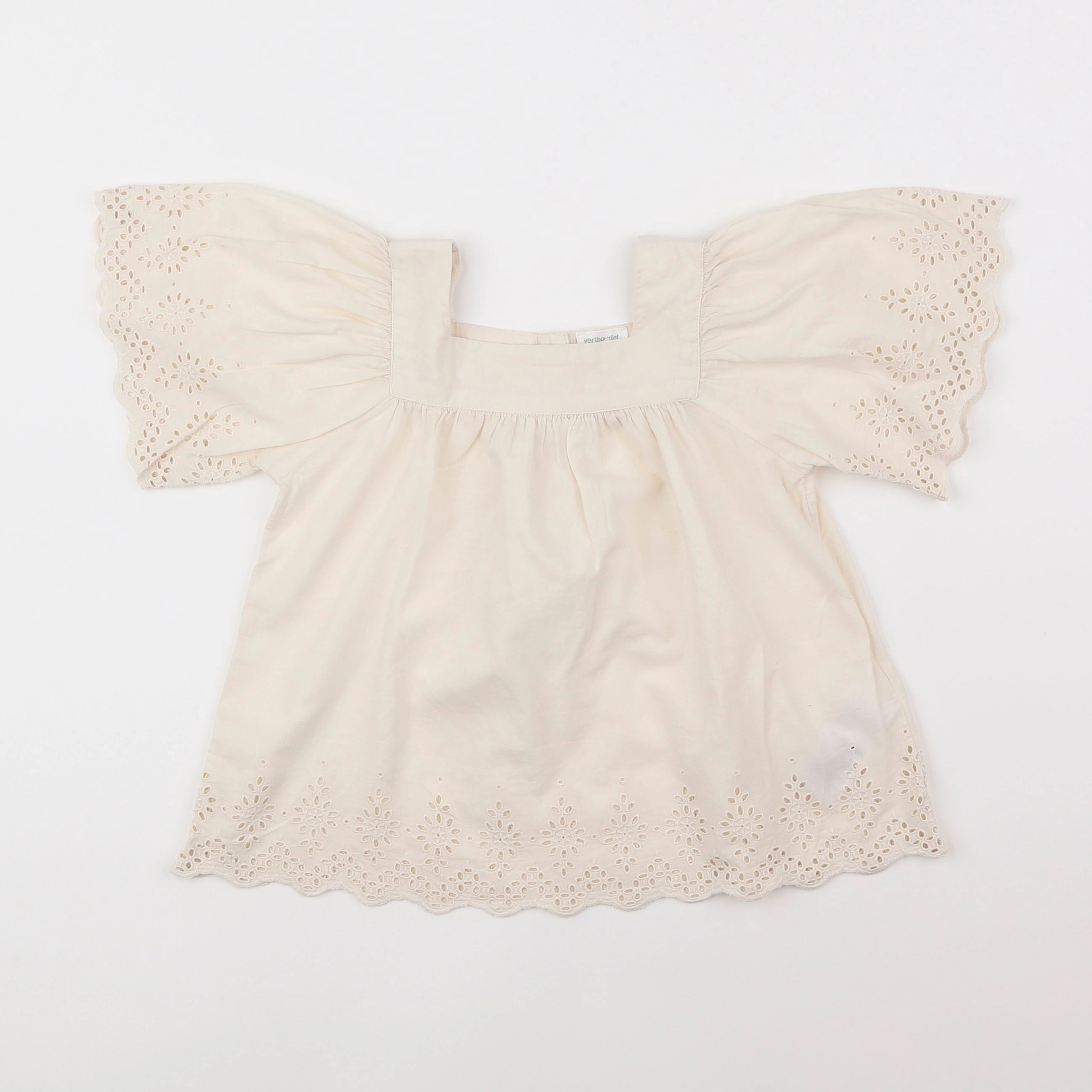 Vertbaudet - blouse beige - 3 ans