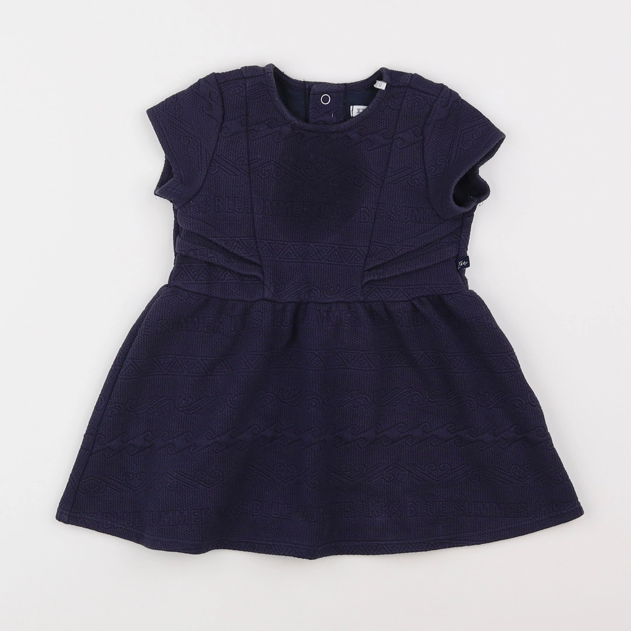 IKKS - robe bleu - 18 mois