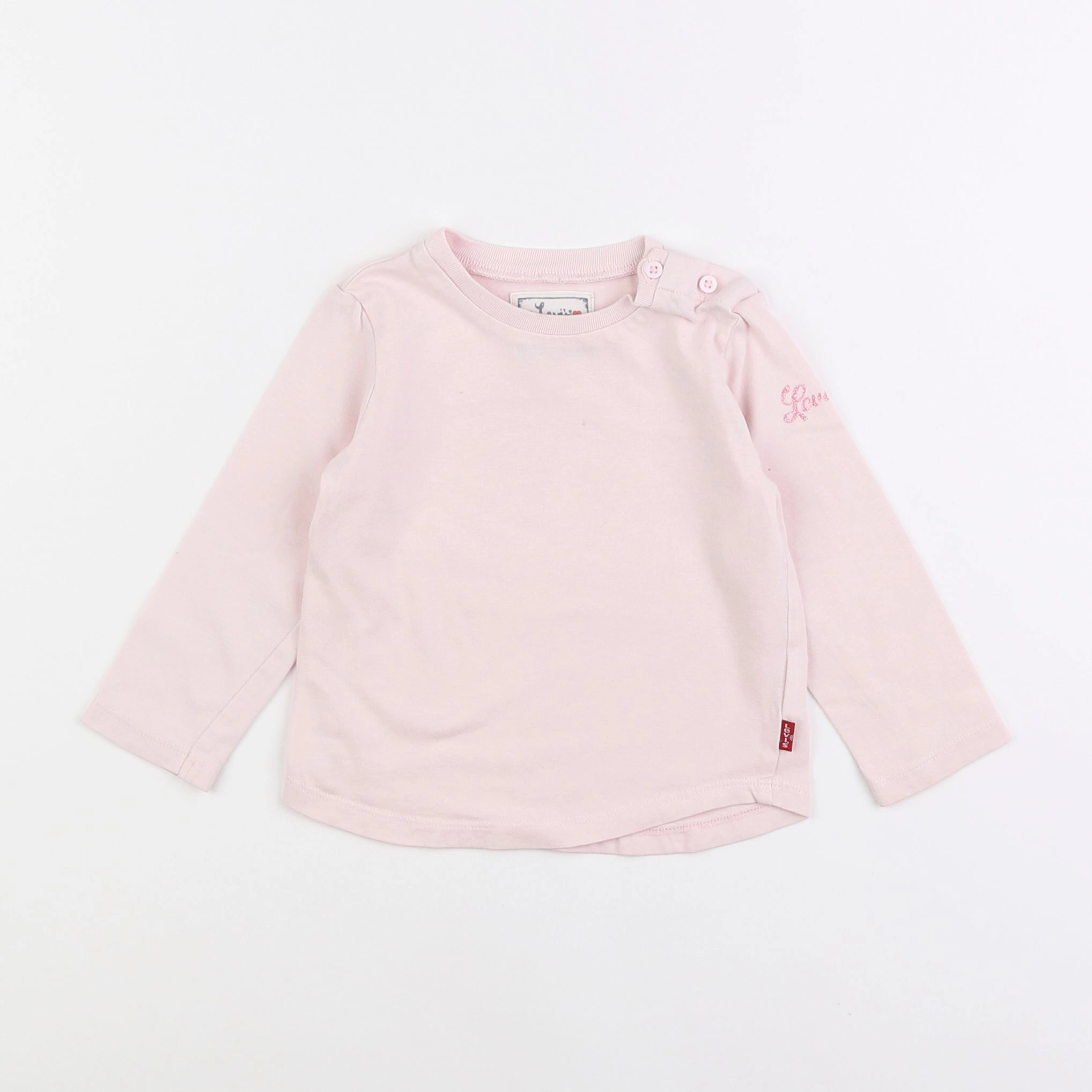 Levi's - tee-shirt rose - 18 mois