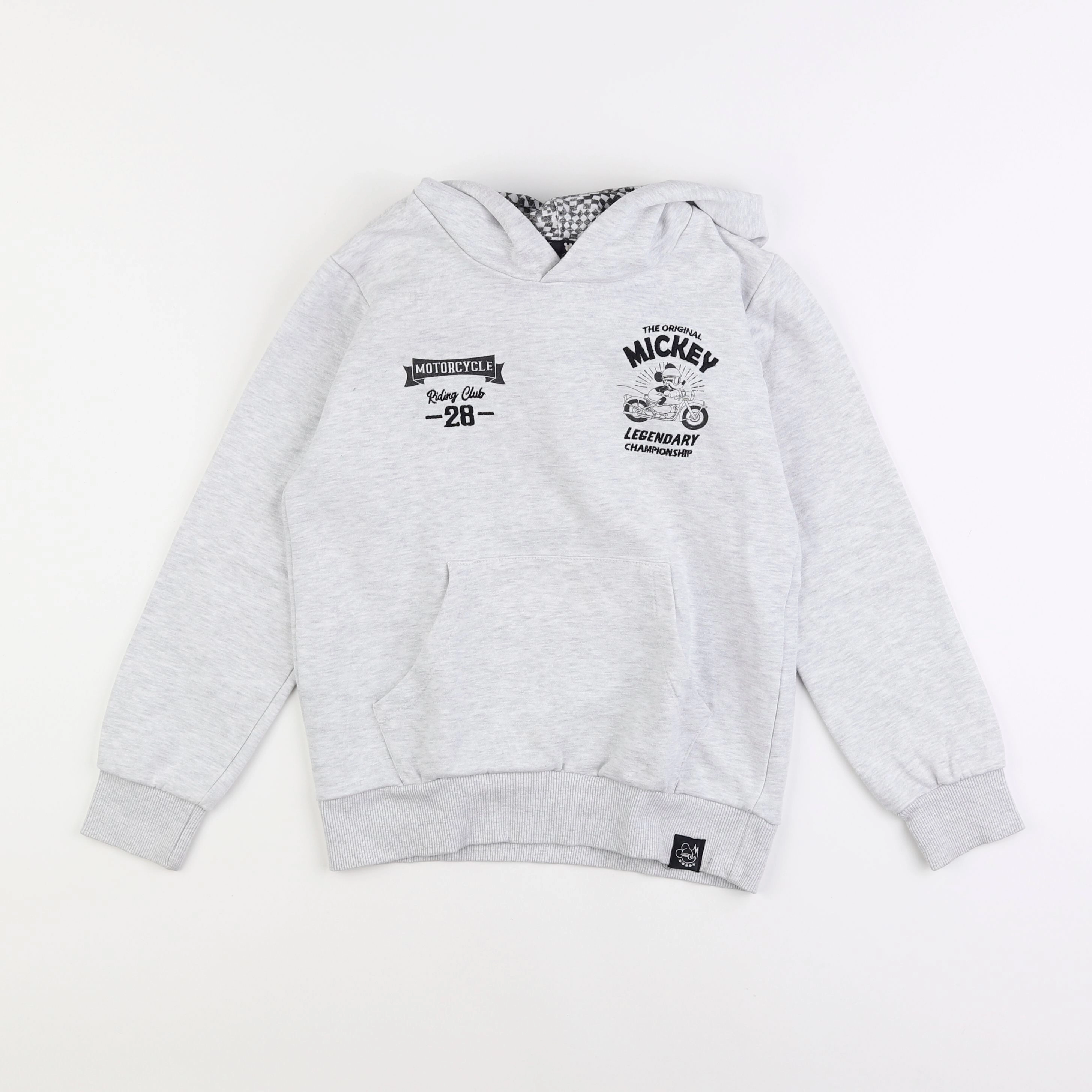 IKKS - sweat gris - 8 ans