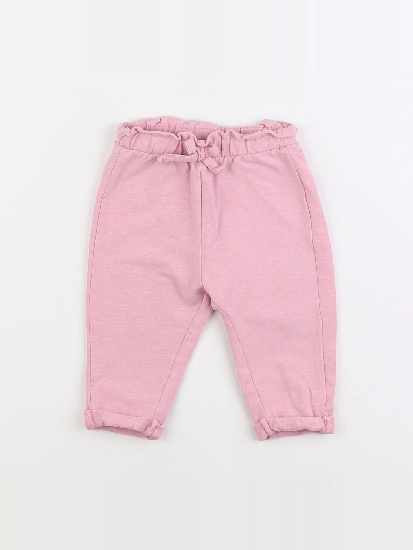 Zara - pantalon rose - 3/6 mois