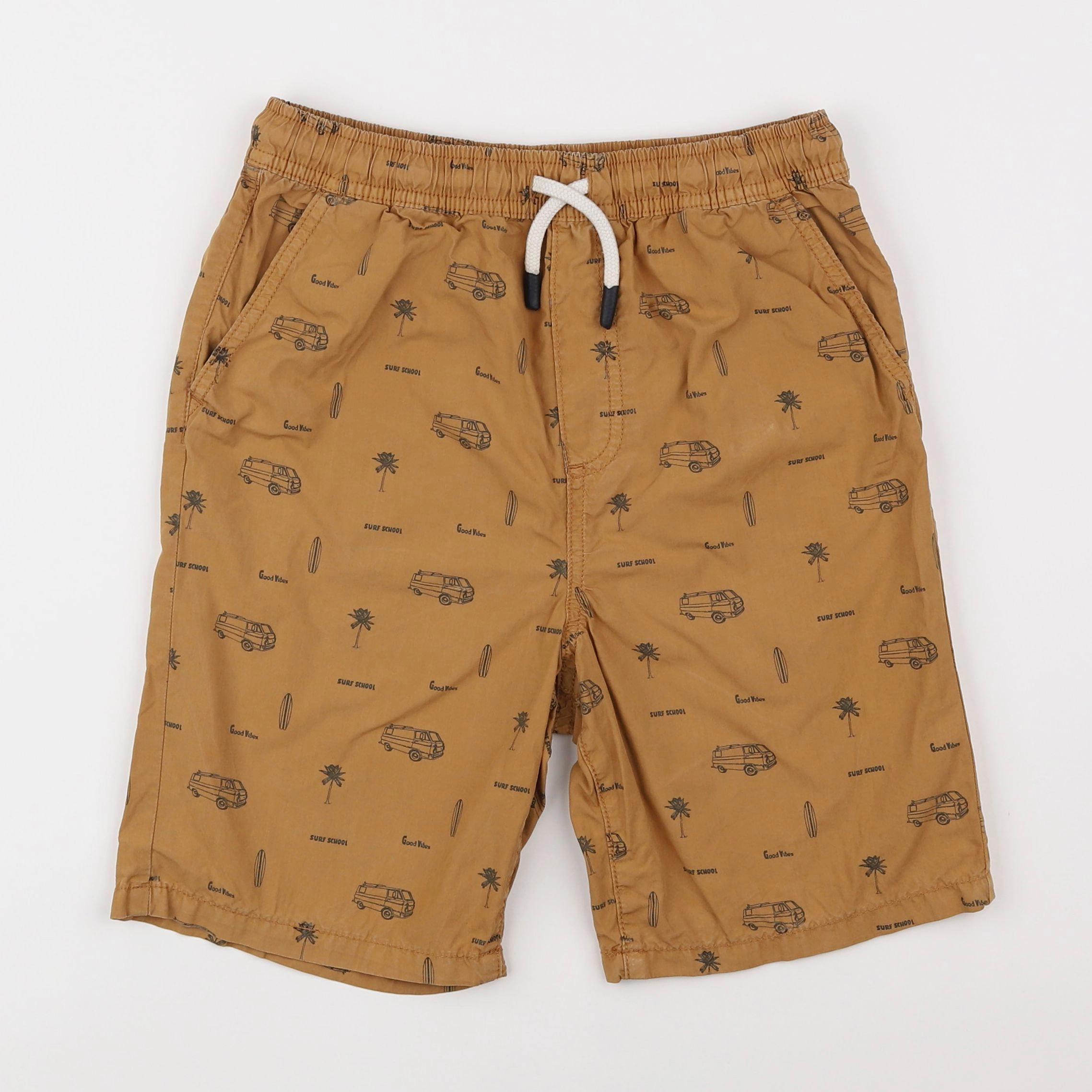 Vertbaudet - short marron - 12 ans