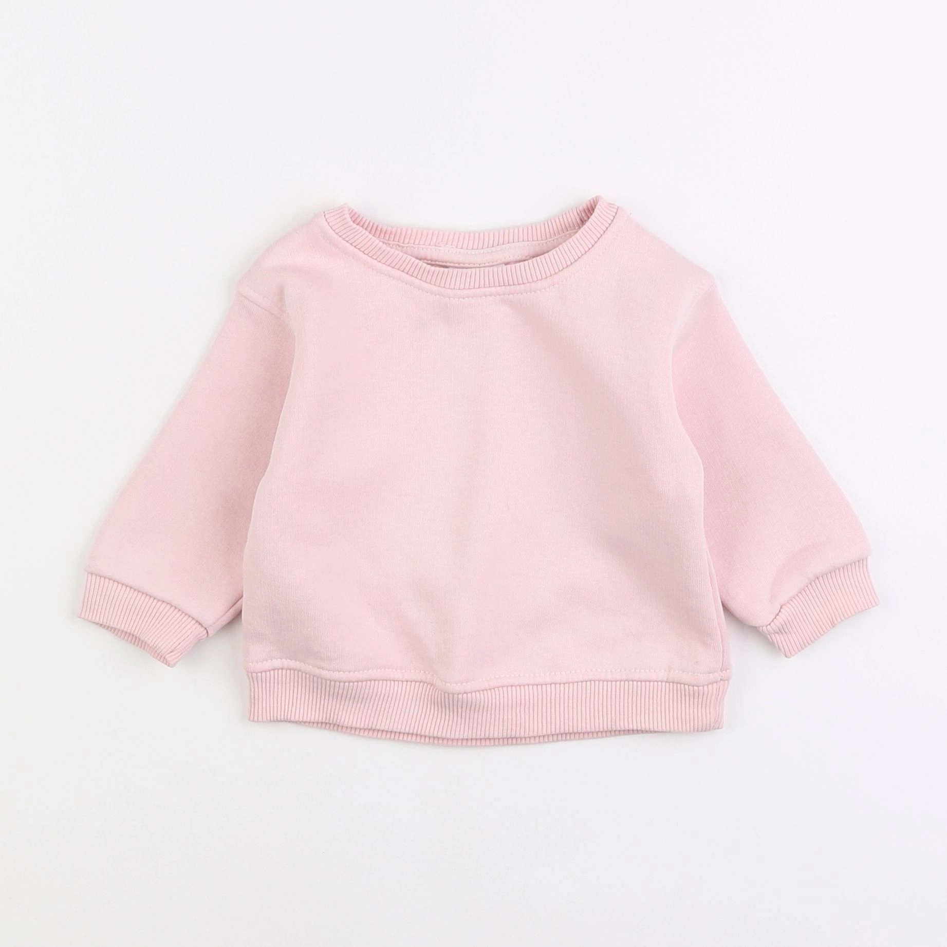 Zara - sweat rose - 3/6 mois