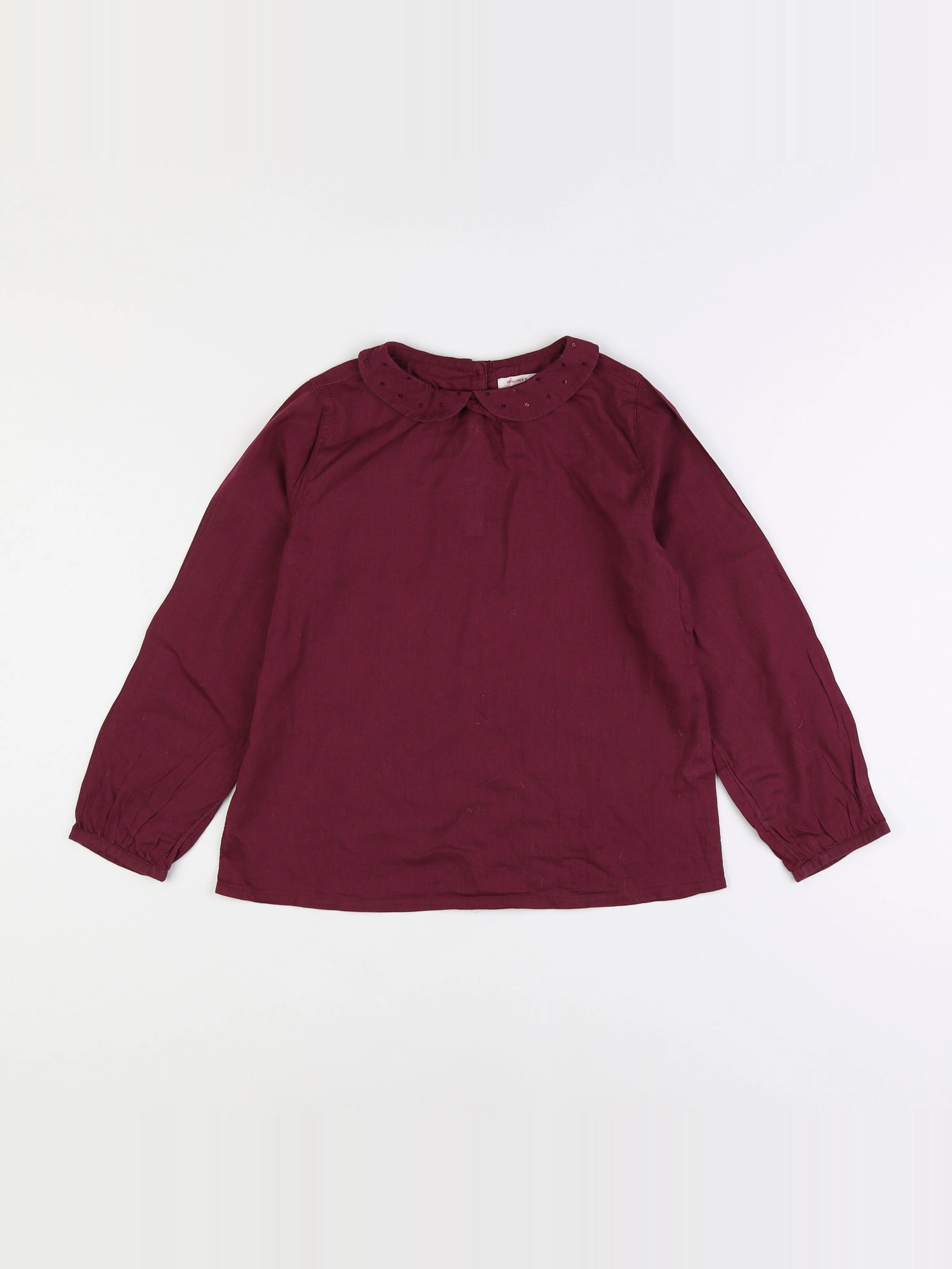 Monoprix - blouse rose - 8 ans