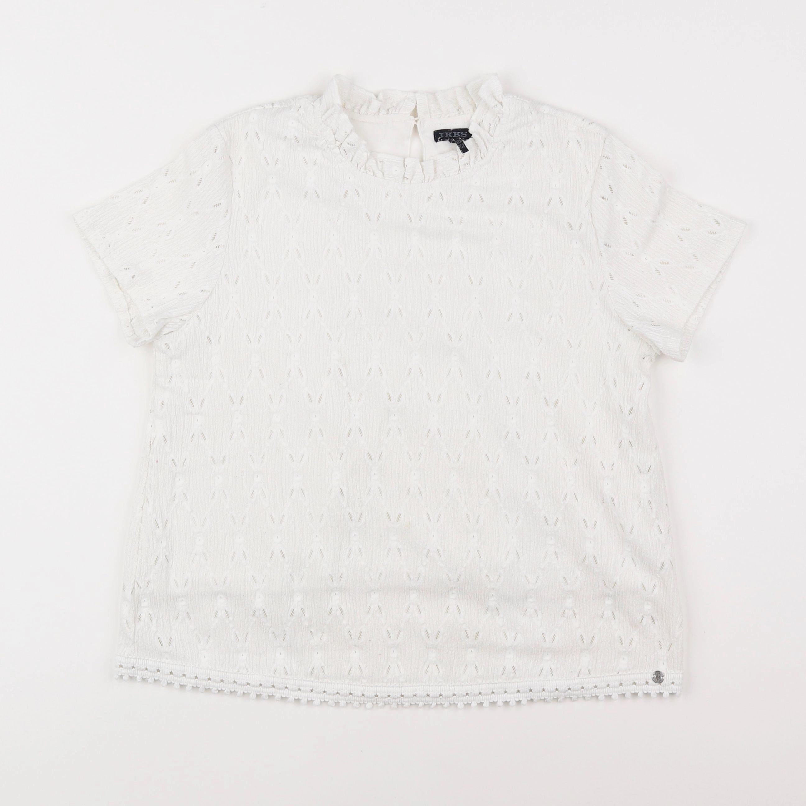 IKKS - blouse blanc - 12 ans