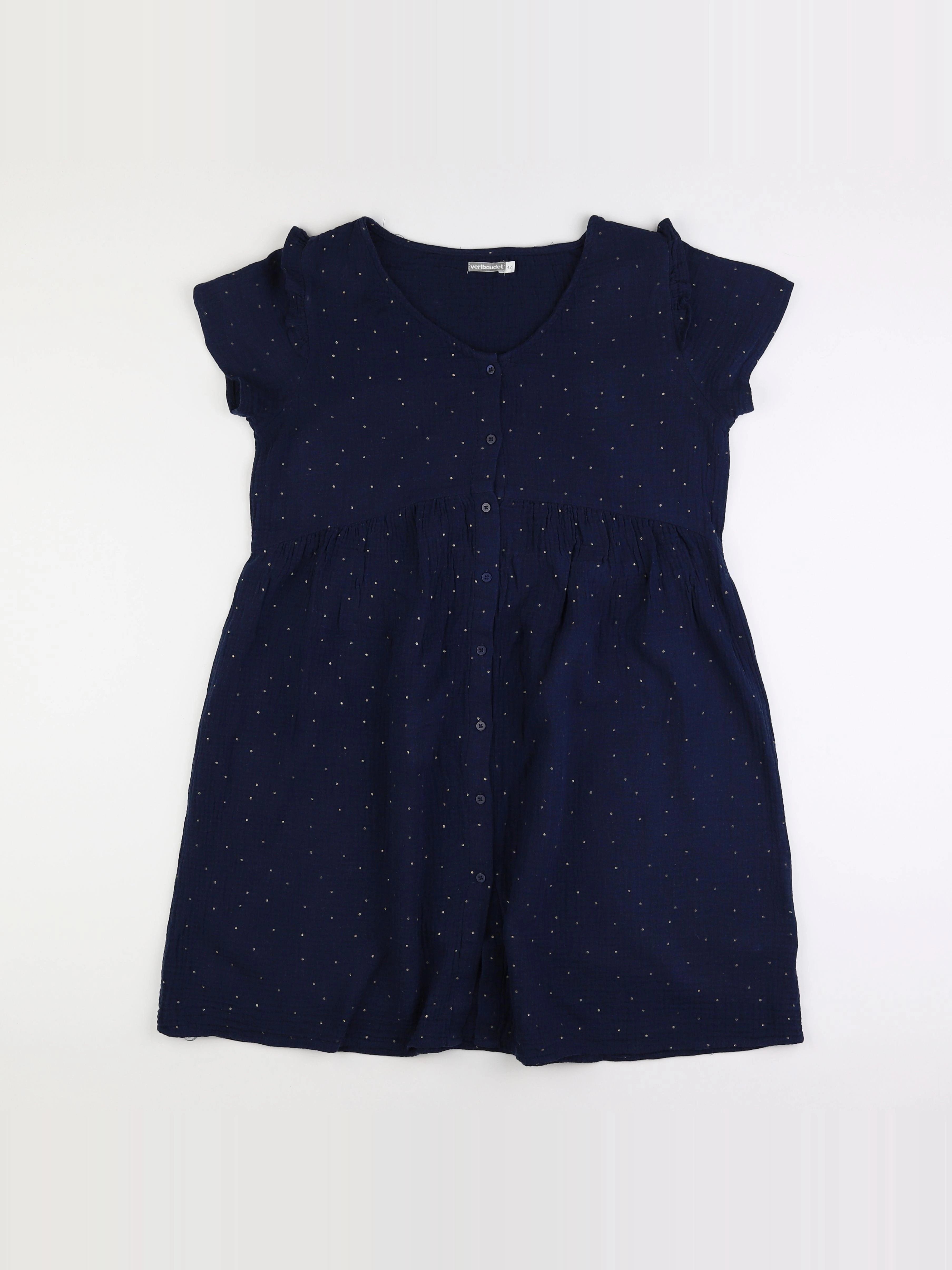 Vertbaudet - robe grossesse bleu - 42