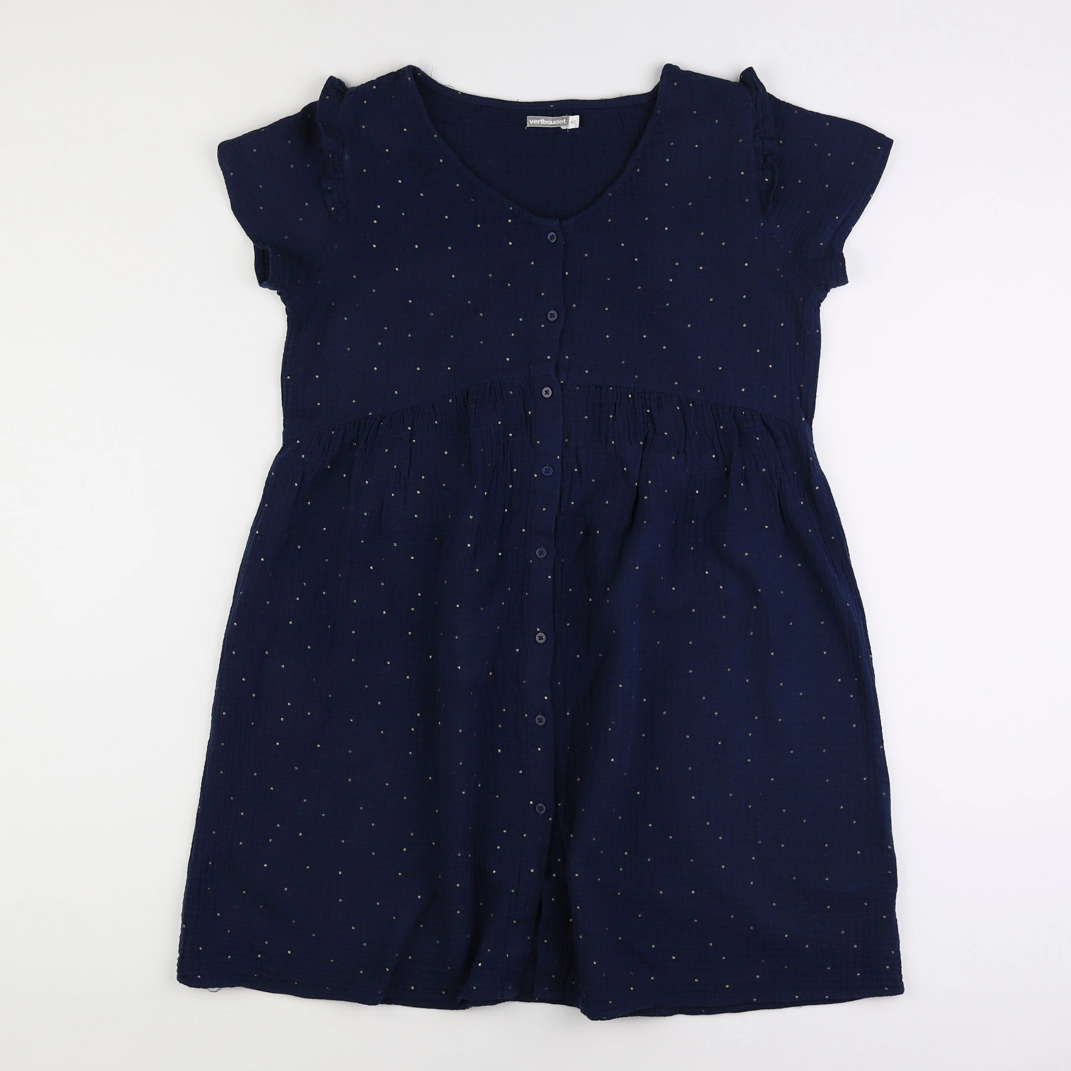 Vertbaudet - robe grossesse bleu - 42