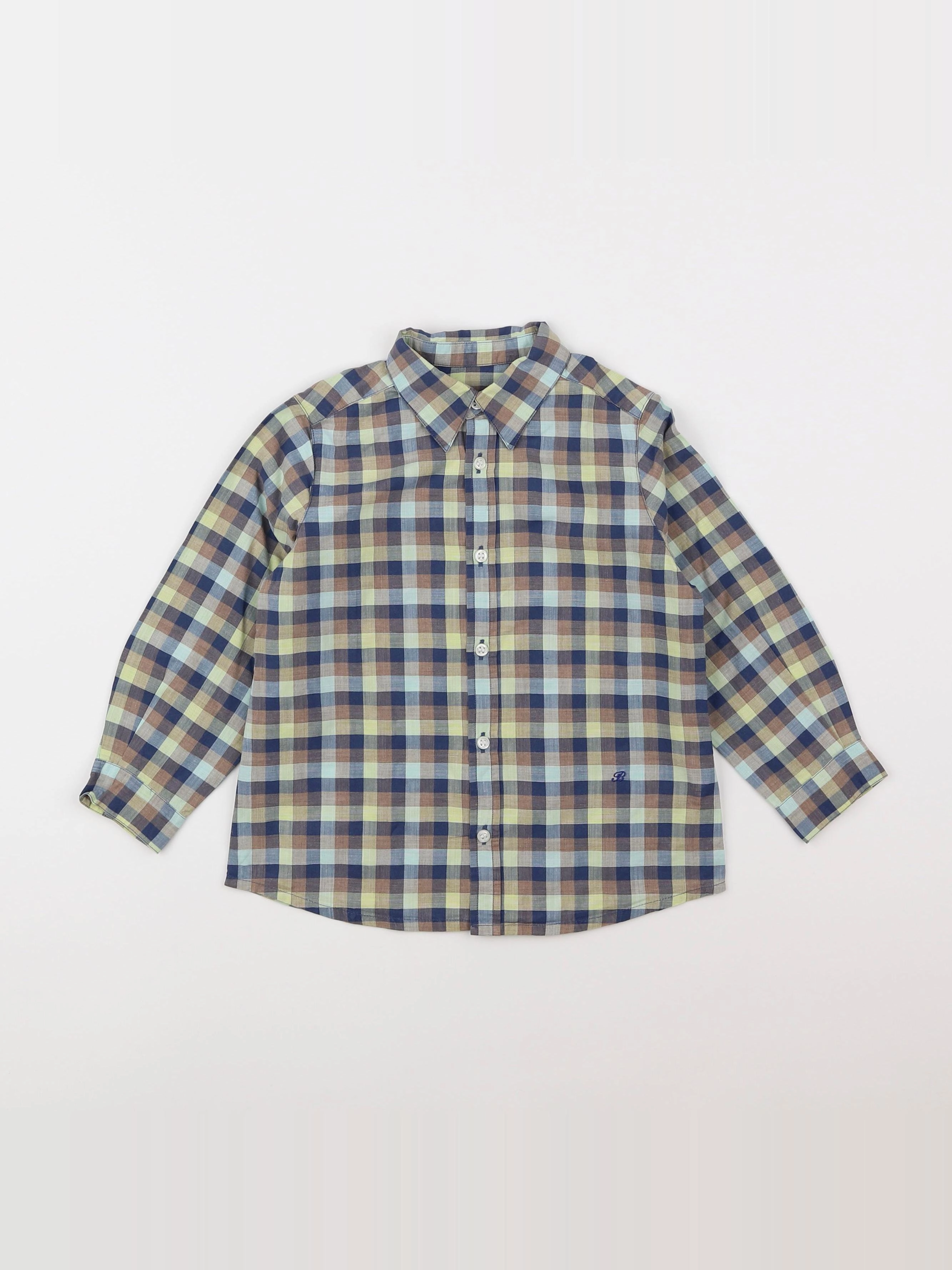 Bonpoint - chemise multicolore - 3 ans