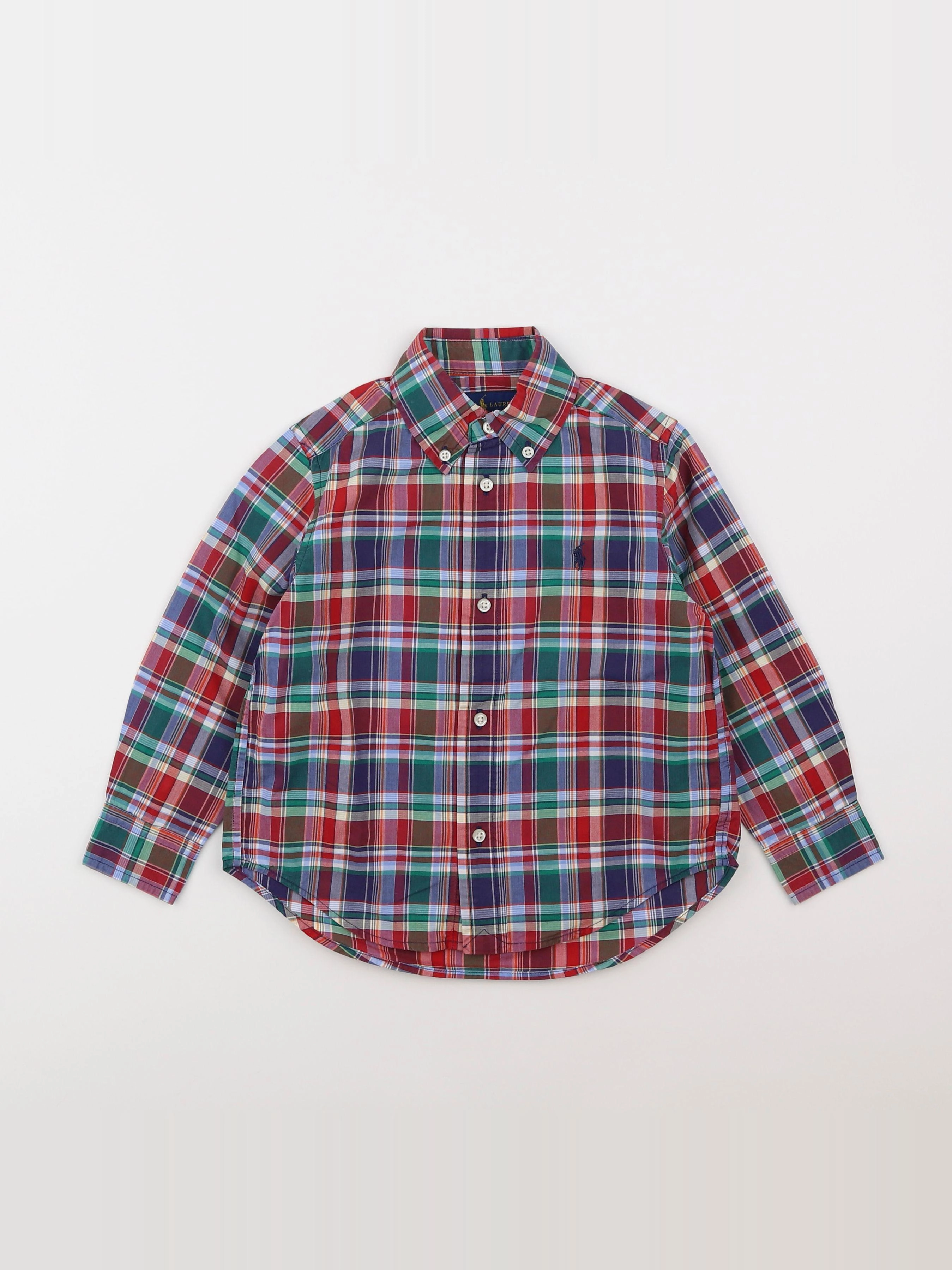 Ralph Lauren - chemise multicolore - 3 ans