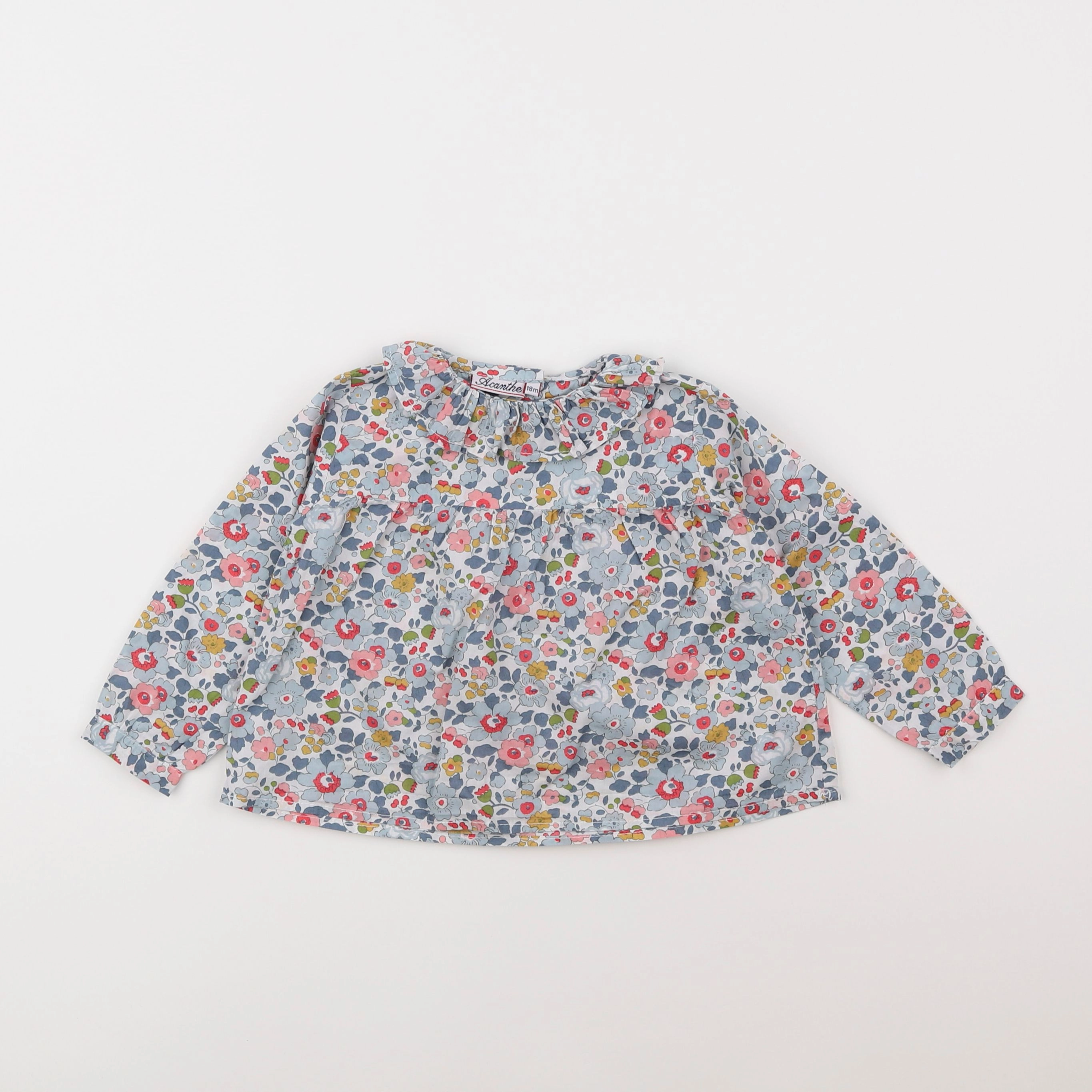 Acanthe - blouse multicolore - 18 mois