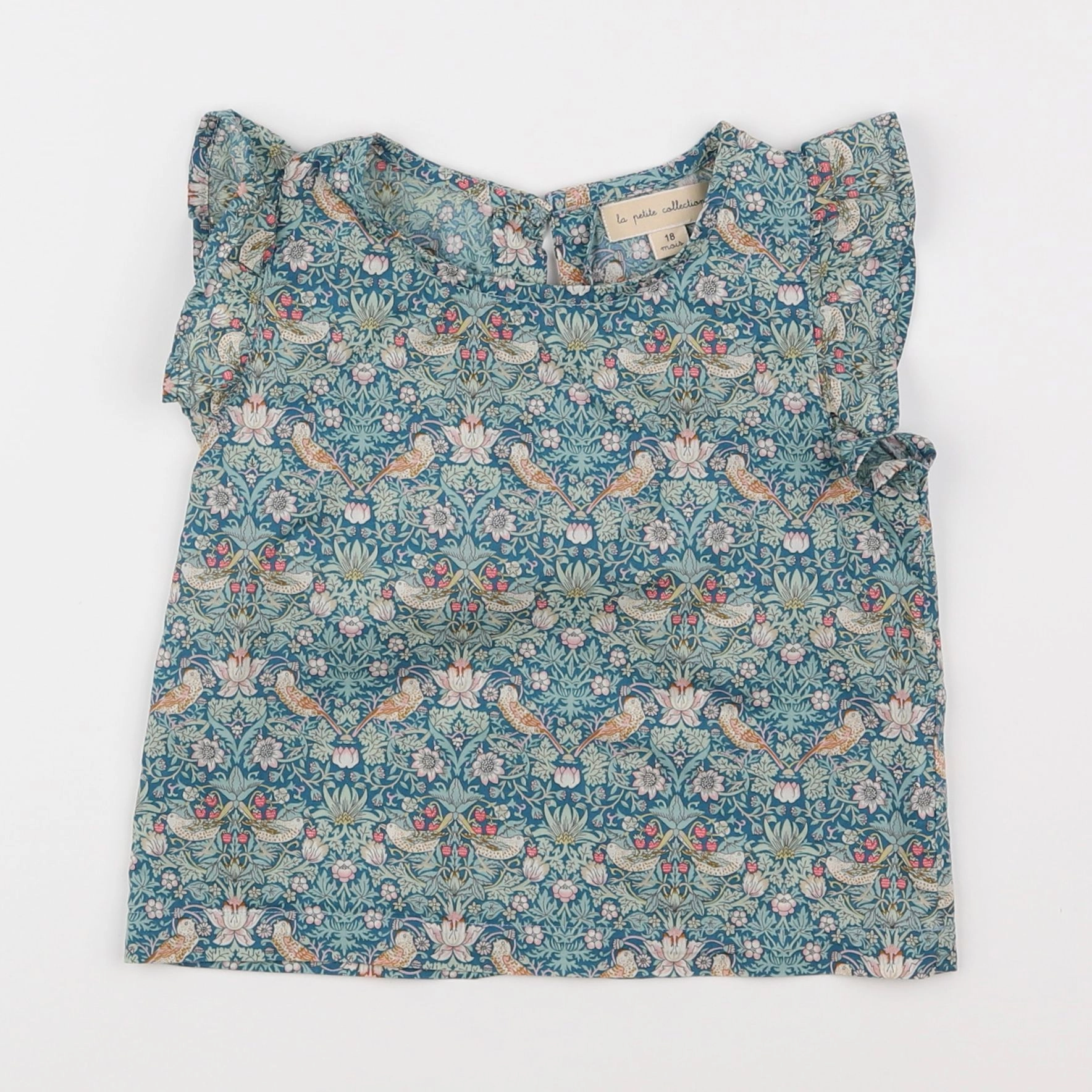 La Petite Collection - blouse bleu - 18 mois