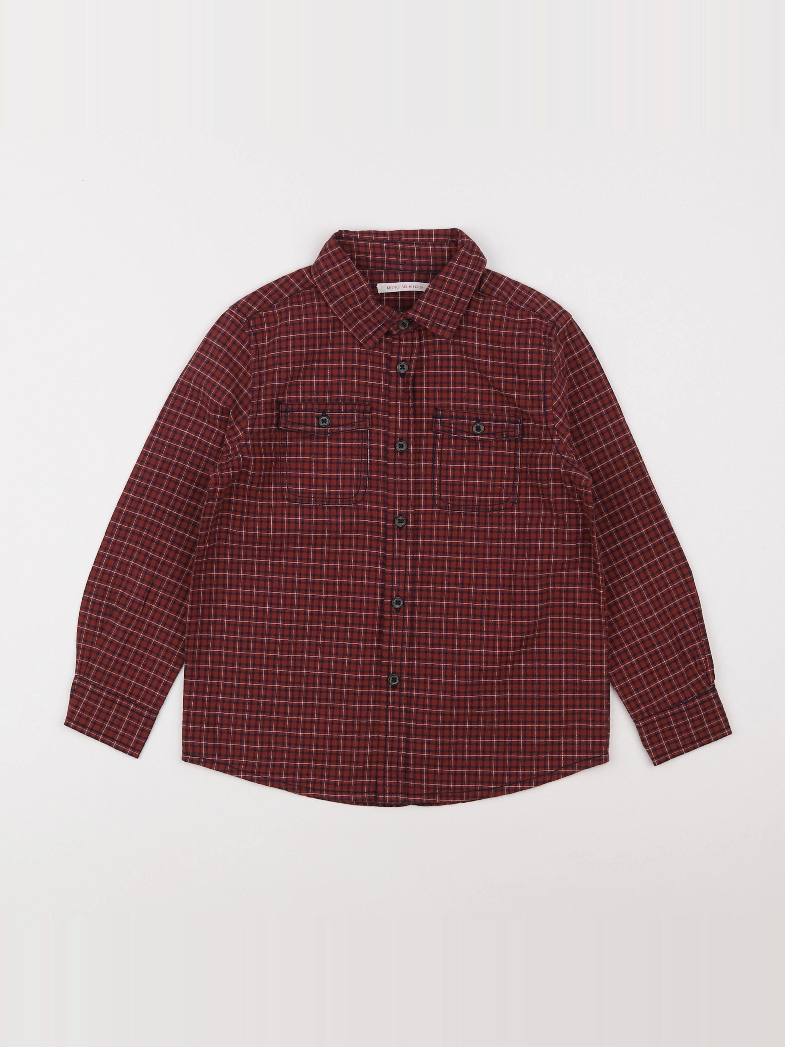 Tape à l'oeil - chemise rouge - 6 ans