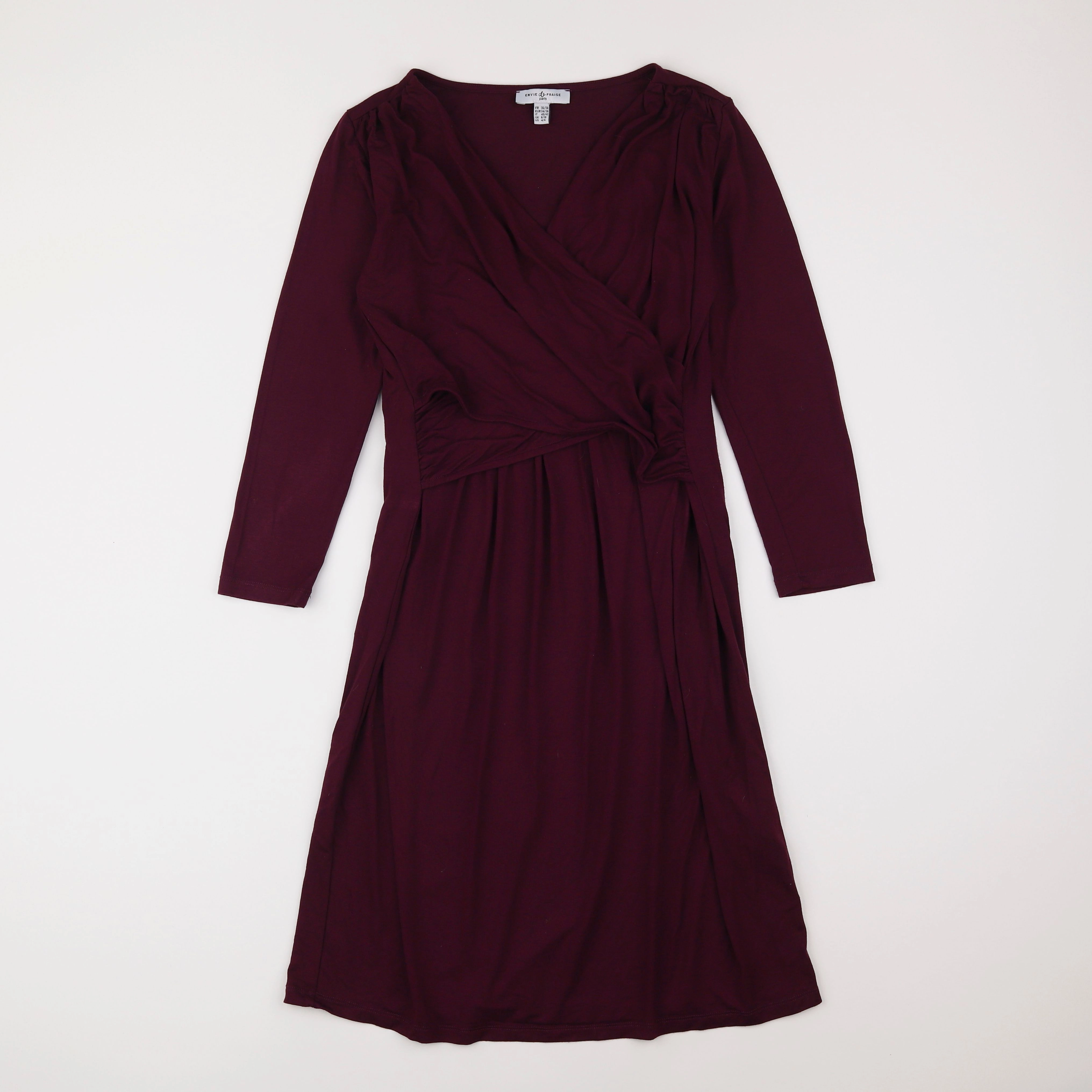 Envie de fraise - robe grossesse violet - 38