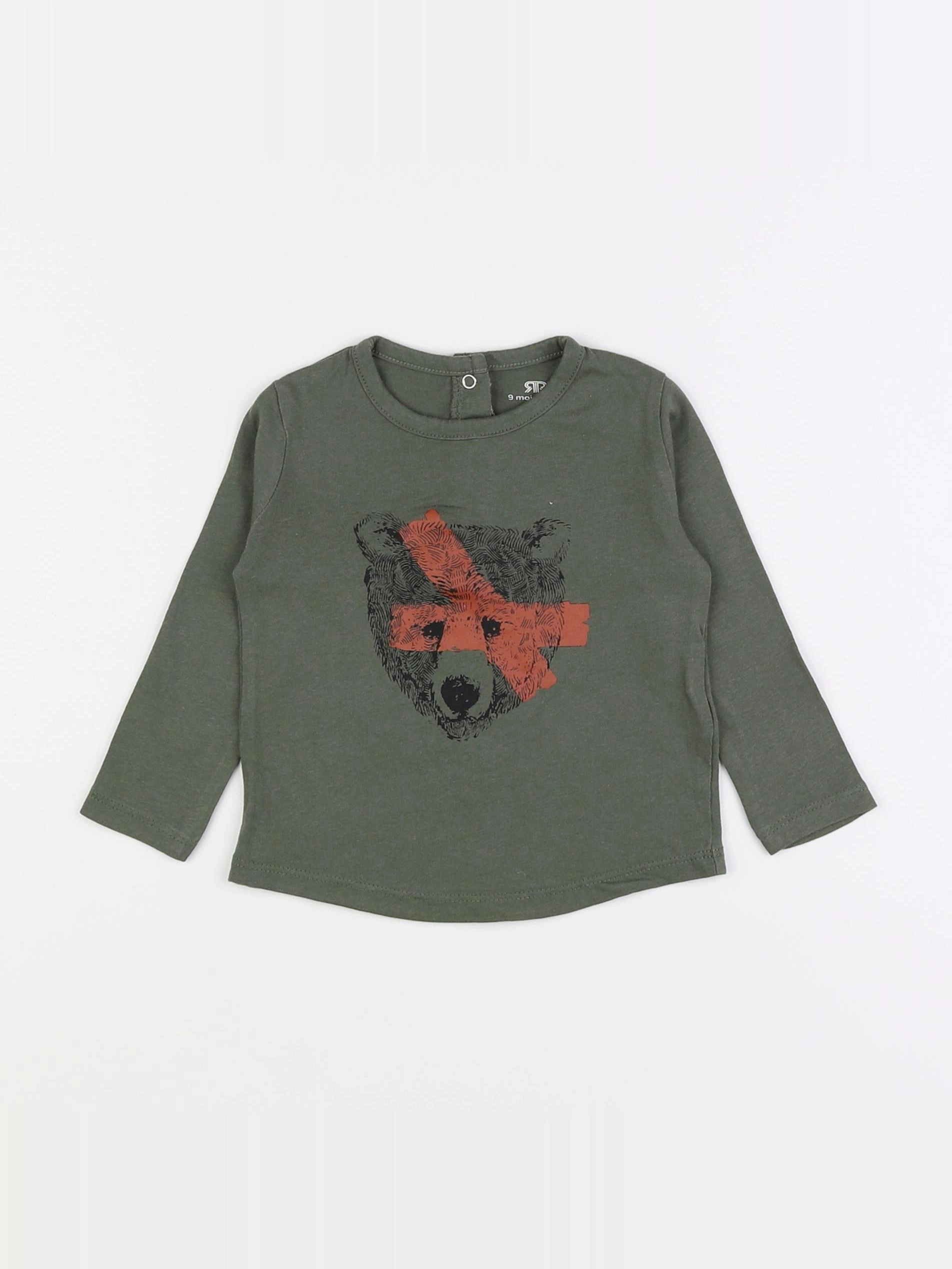 La Redoute - tee-shirt vert - 9 mois