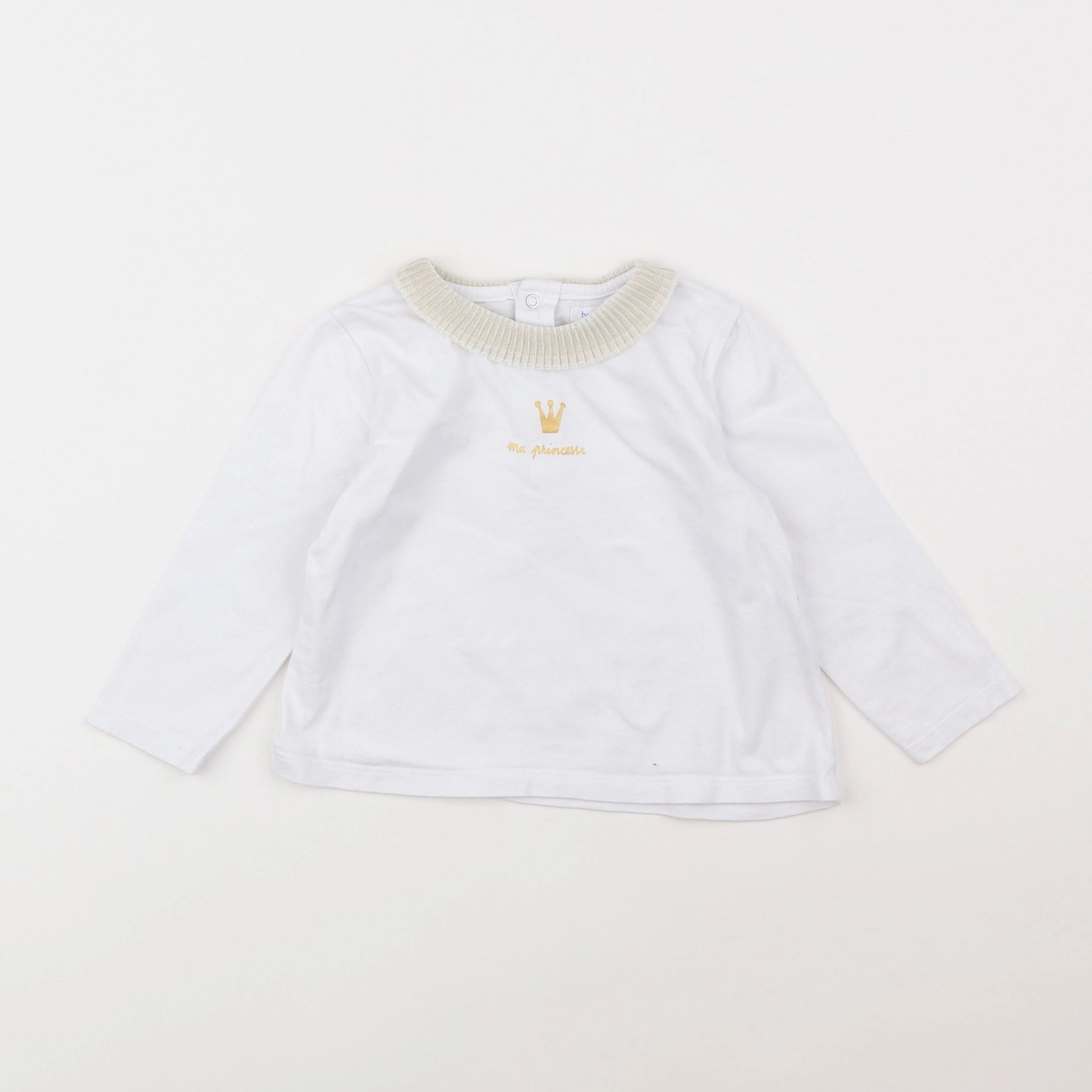 Boutchou - tee-shirt blanc - 2 ans