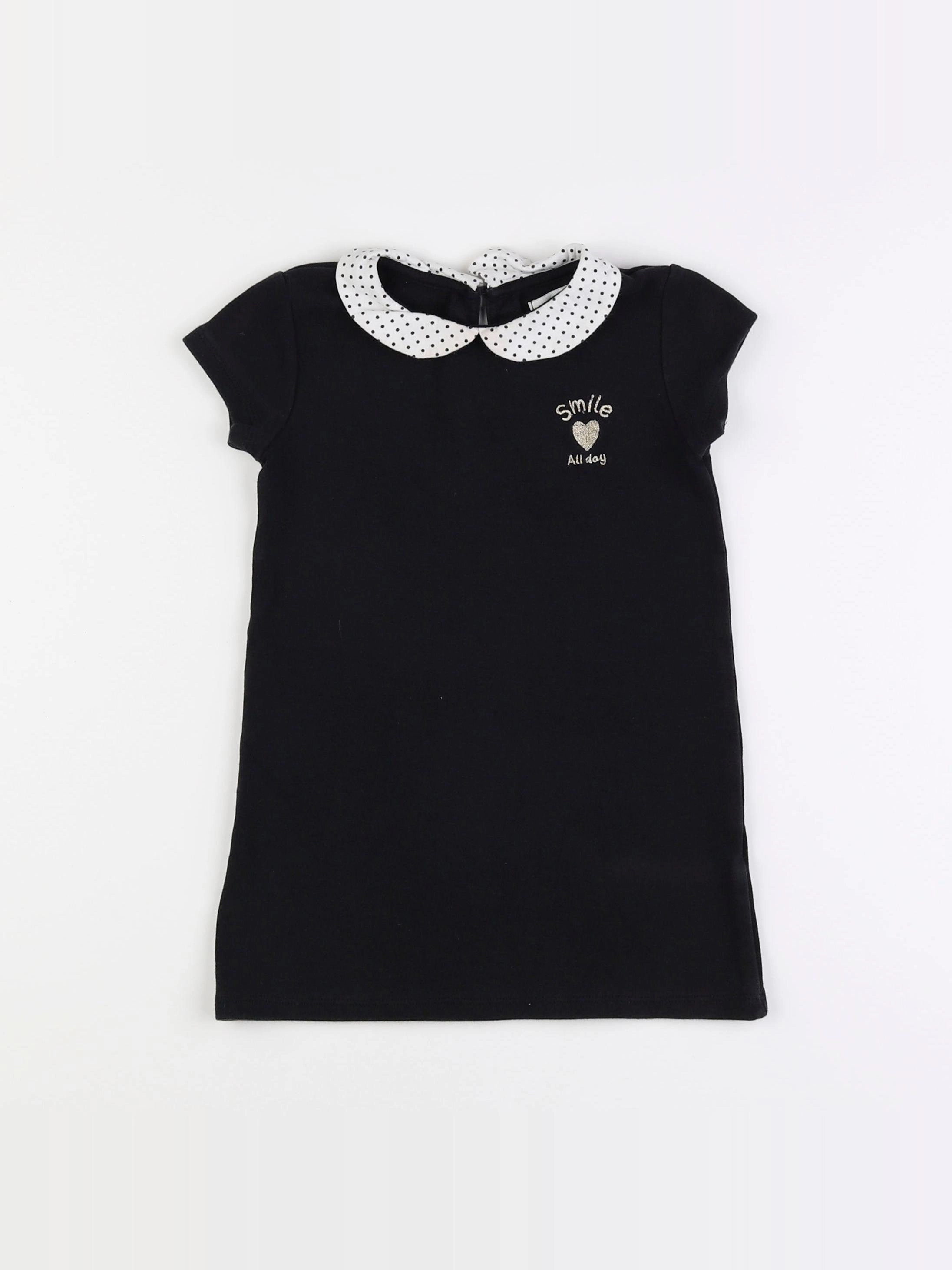 Vertbaudet - robe noir - 5 ans