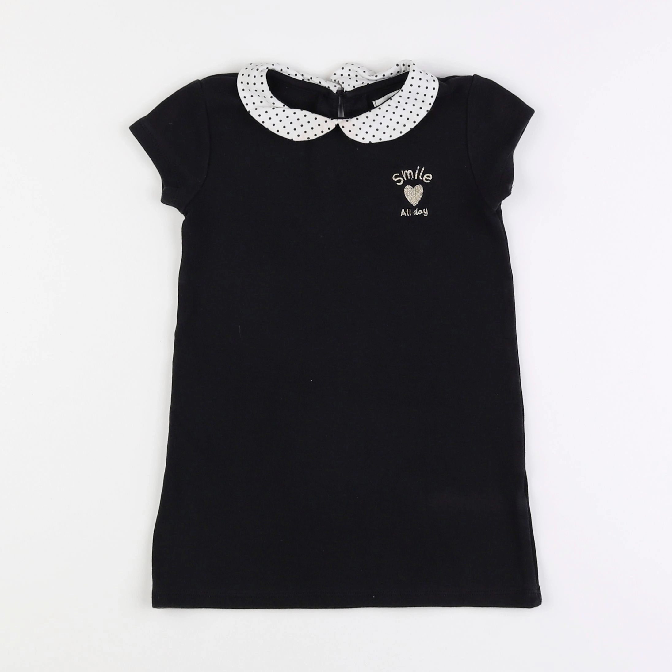 Vertbaudet - robe noir - 5 ans