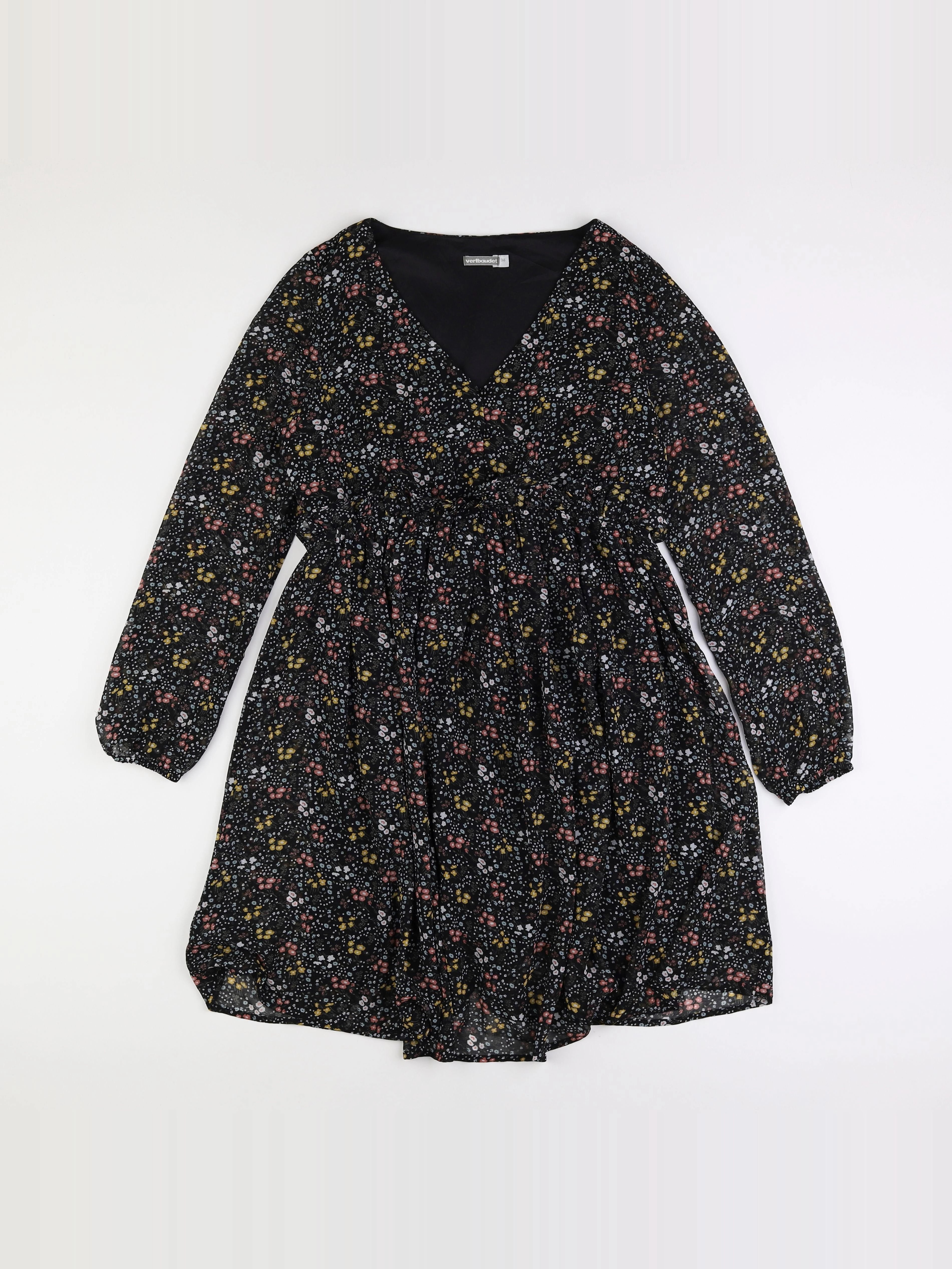 Vertbaudet - robe grossesse multicolore - 38