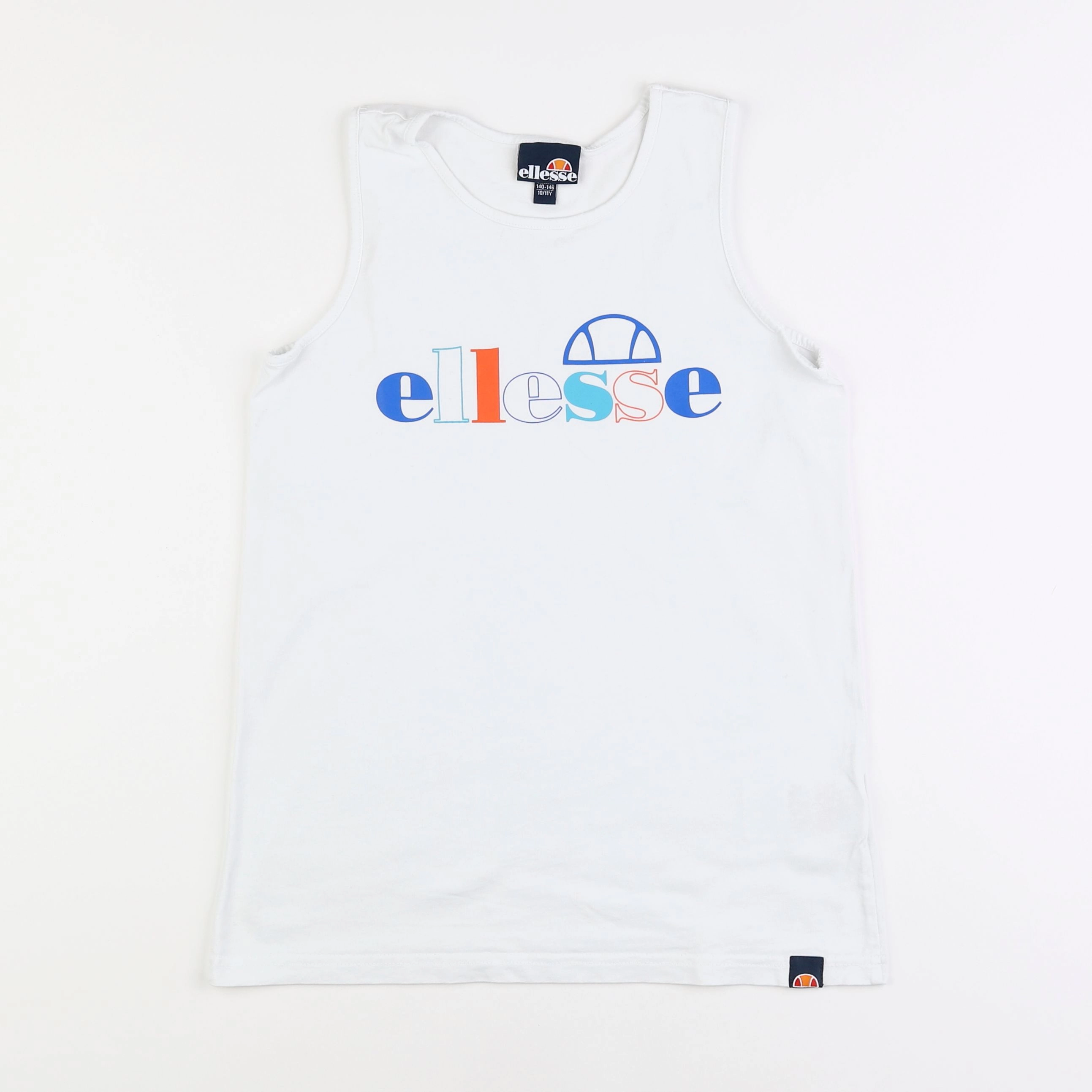 Ellesse - débardeur blanc - 10/11 ans