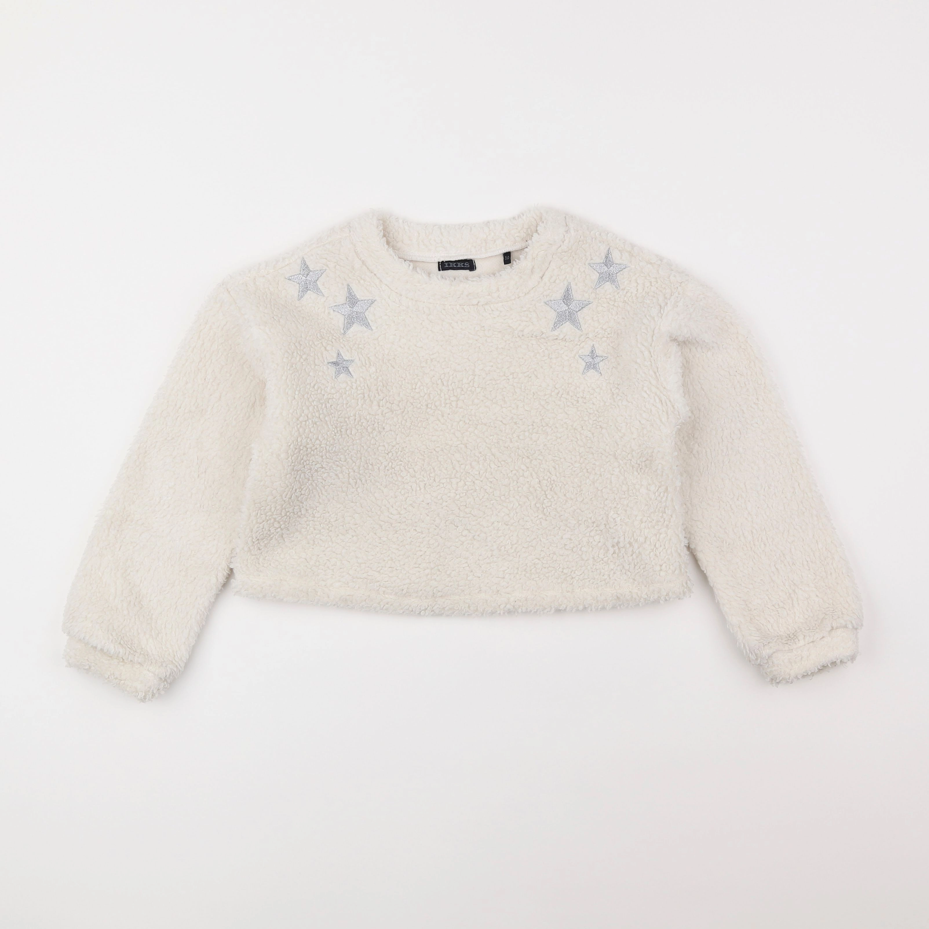 IKKS - sweat beige - 6 ans