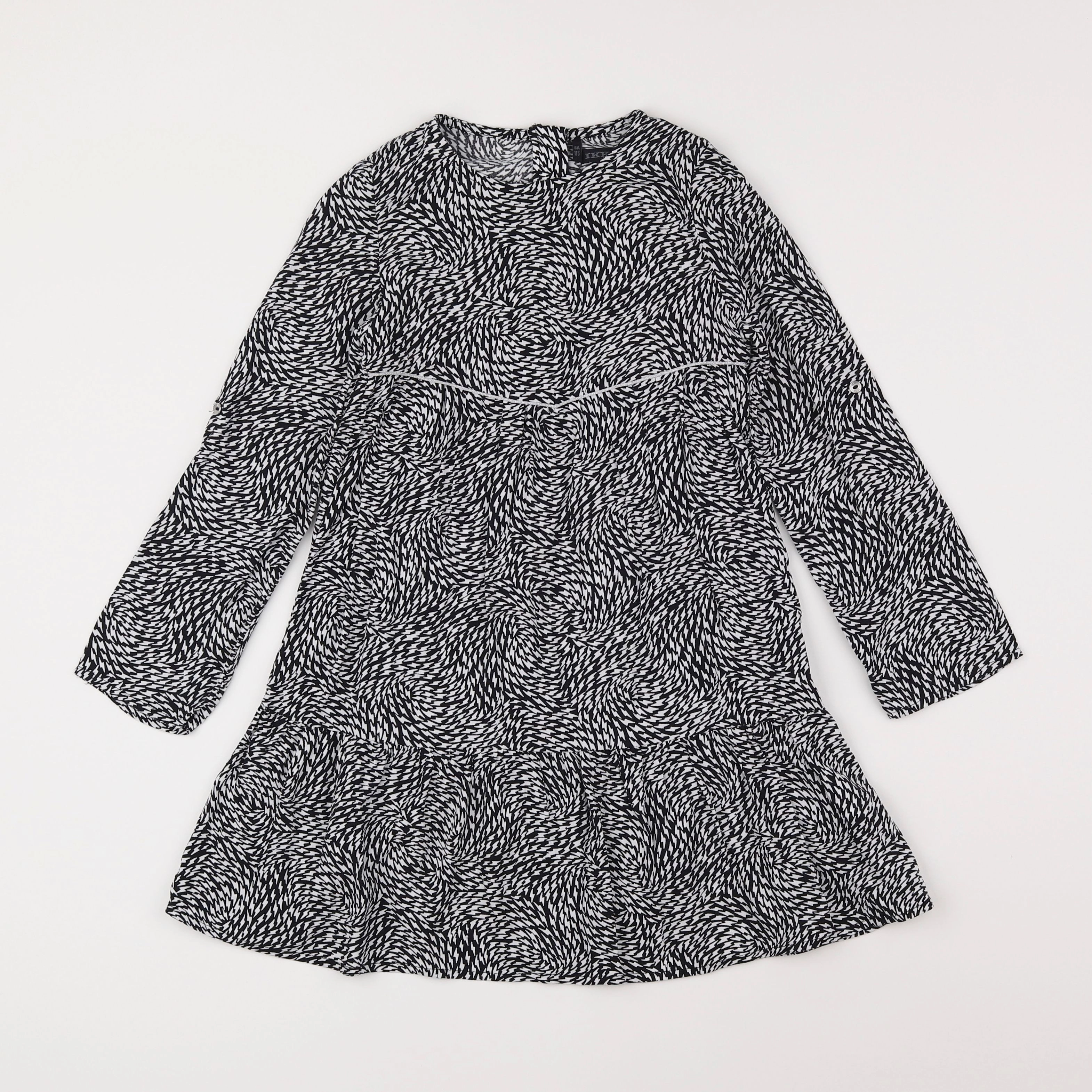 IKKS - robe noir - 6 ans