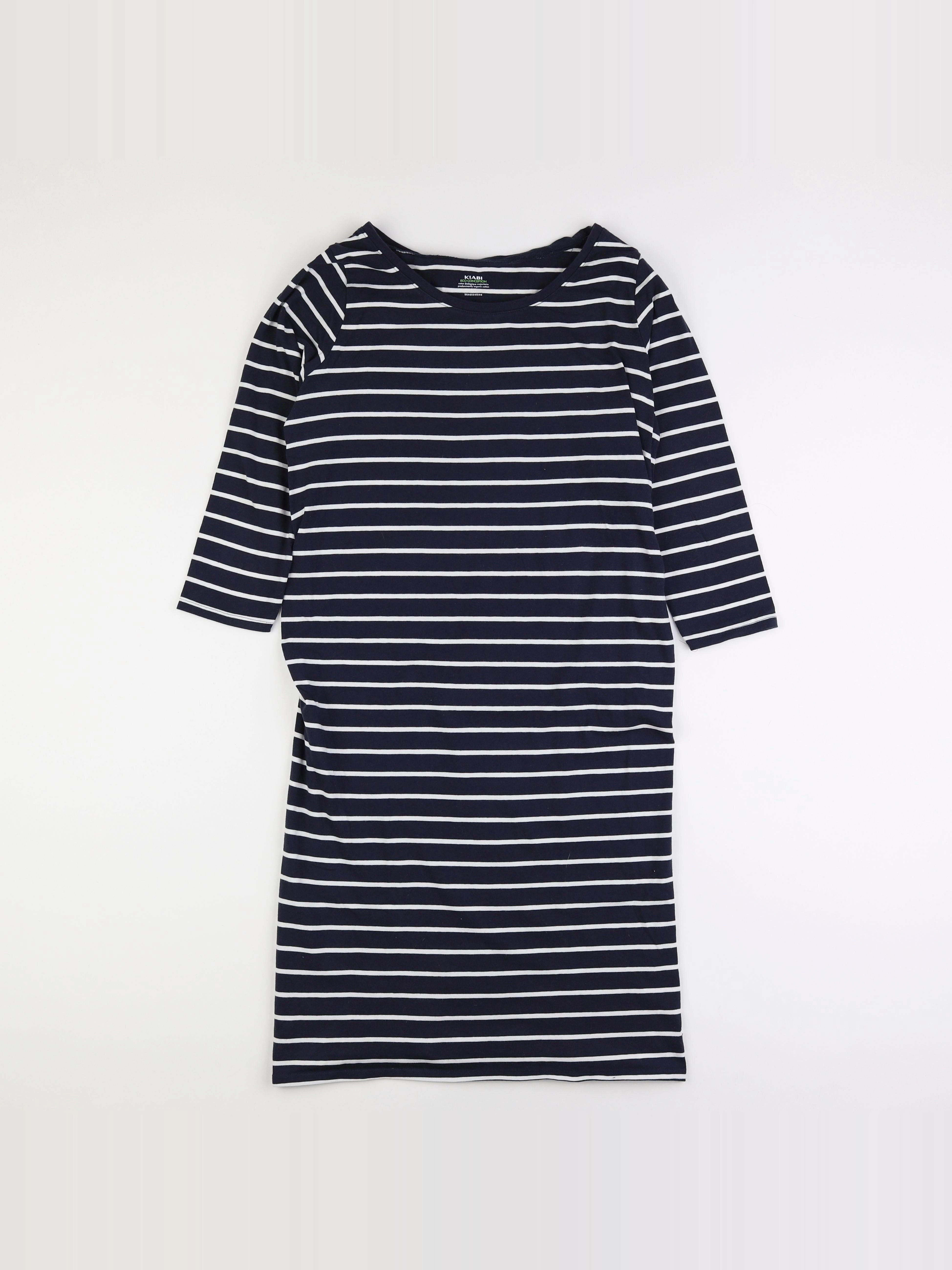 Kiabi - robe grossesse bleu - 38