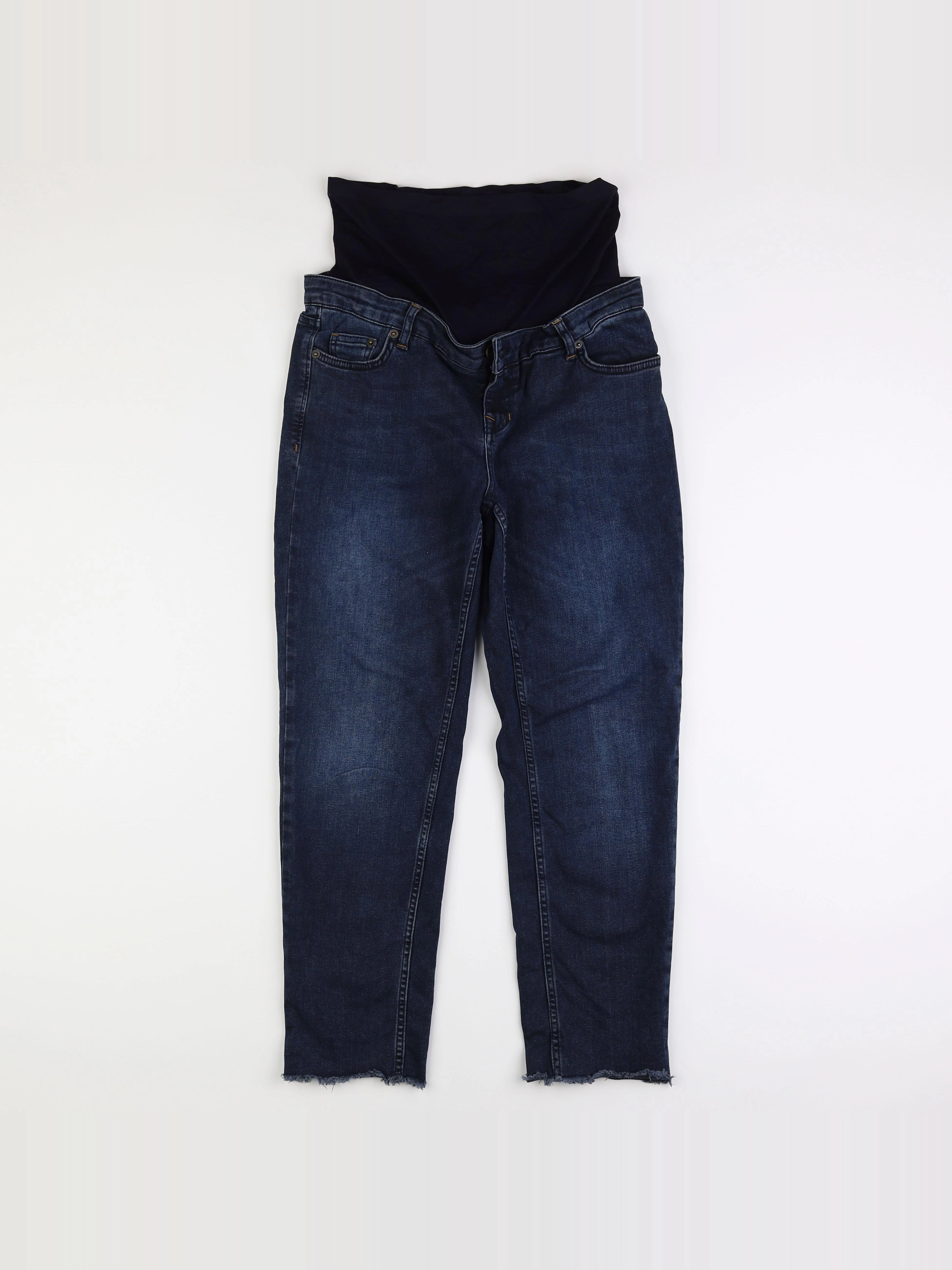 Envie de fraise - jean grossesse bleu - 40