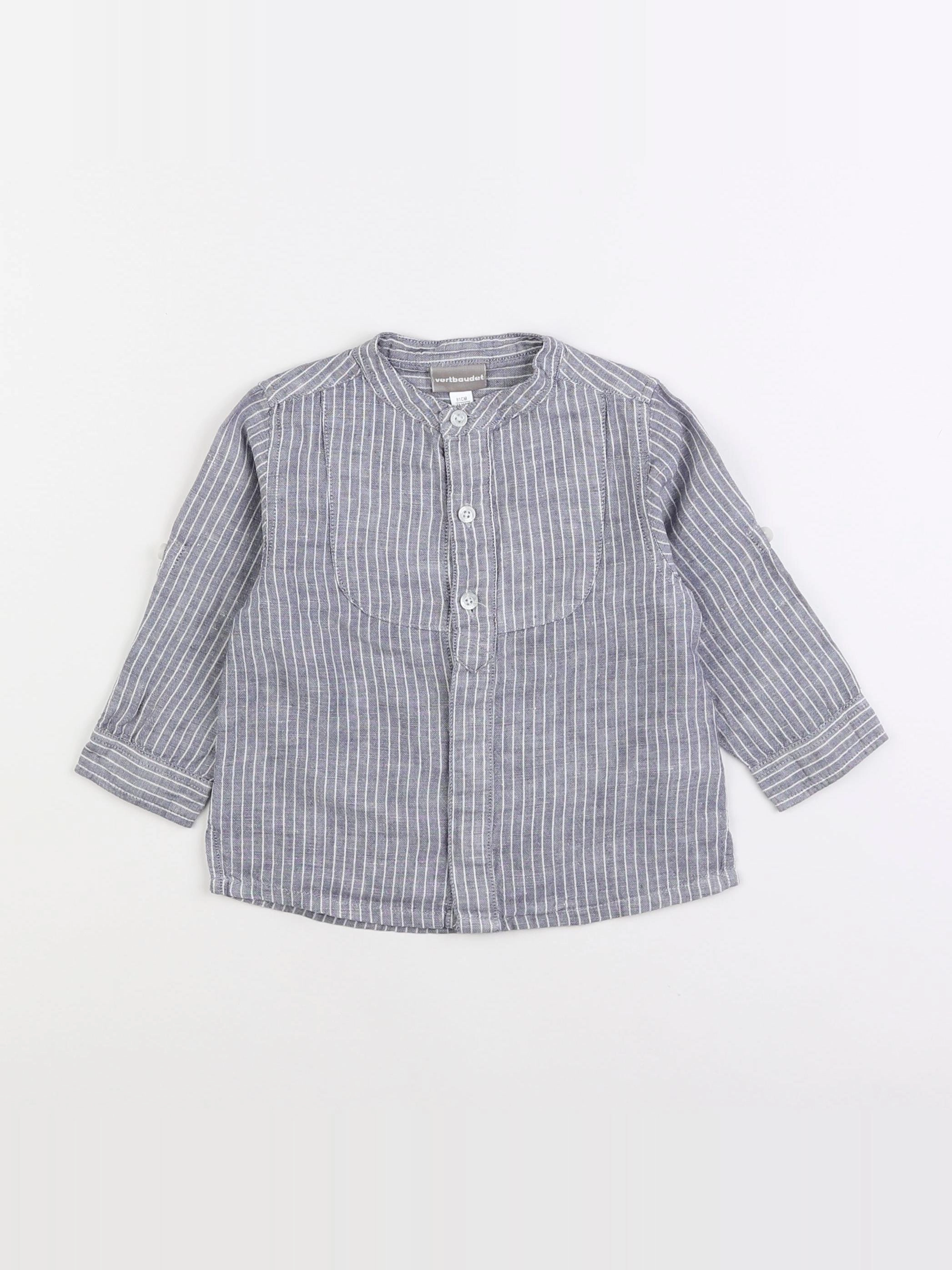 Timberland - chemise coton gris - 18 mois