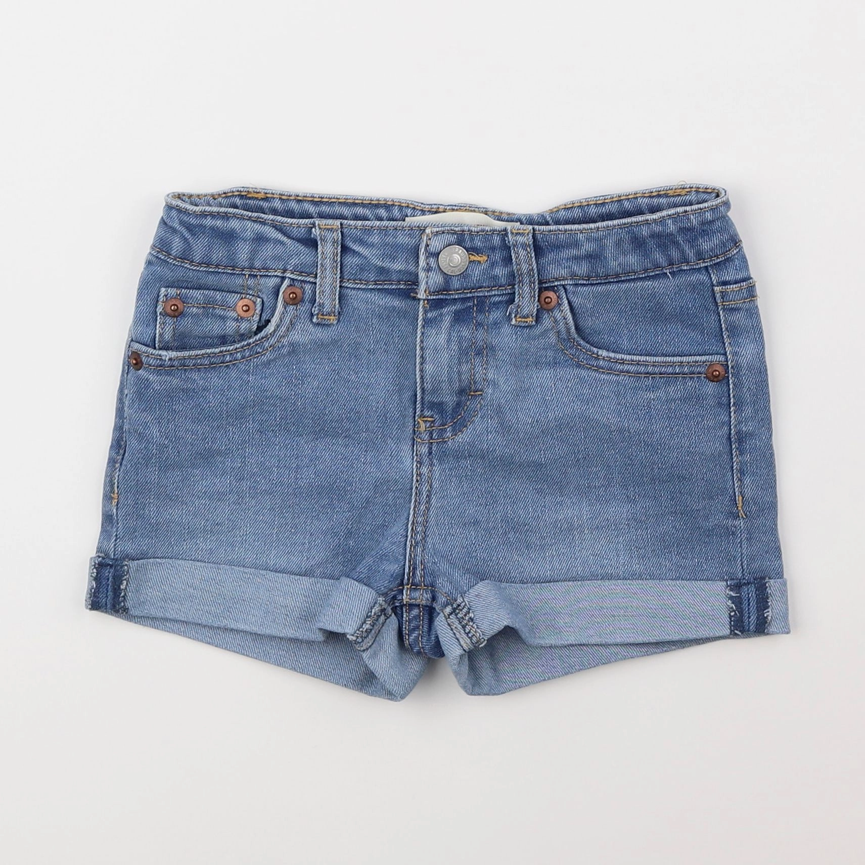 Levi's - short bleu - 4/5 ans