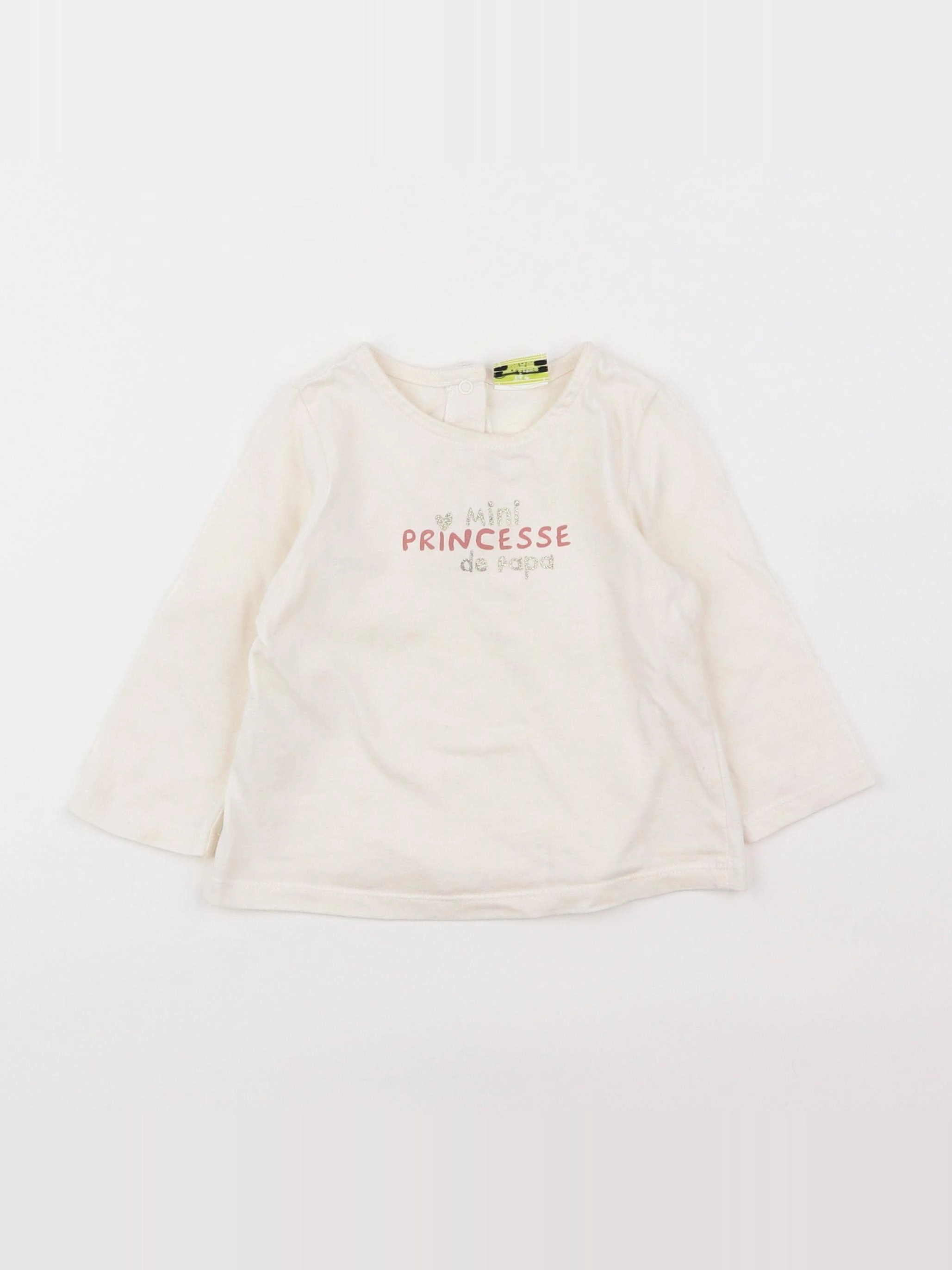 Tape à l'oeil - tee-shirt beige - 12 mois