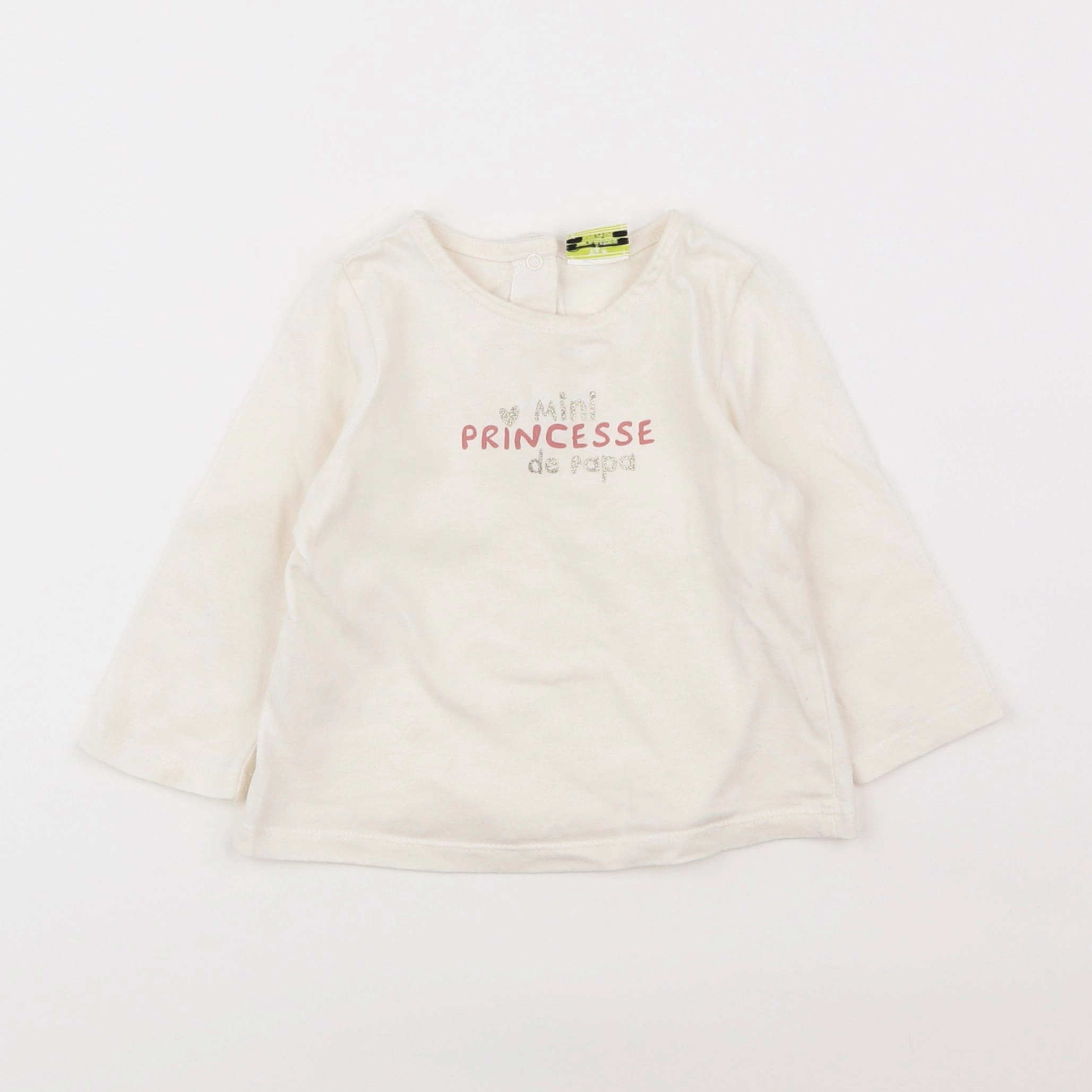 Tape à l'oeil - tee-shirt beige - 12 mois