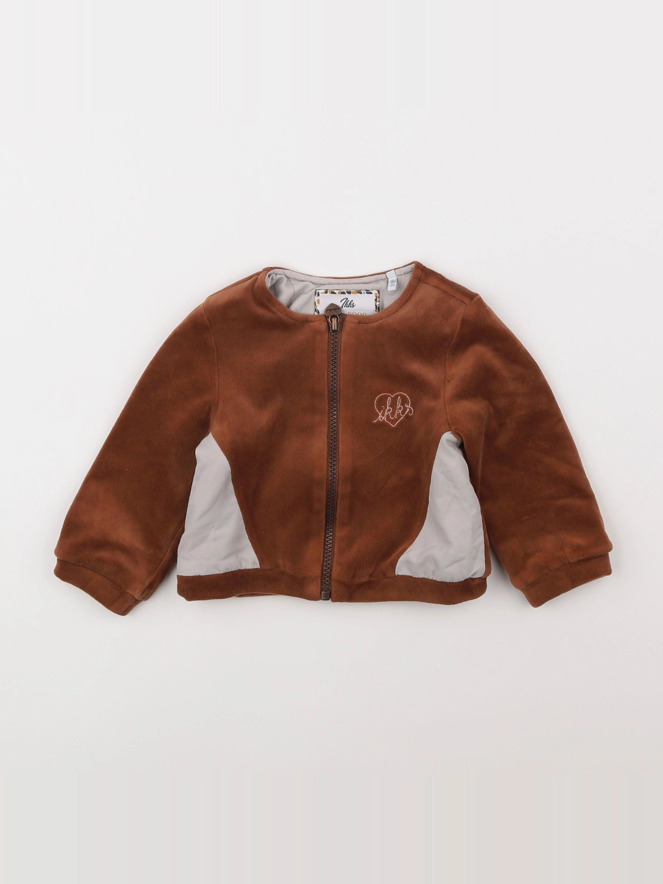 IKKS - veste marron - 18 mois
