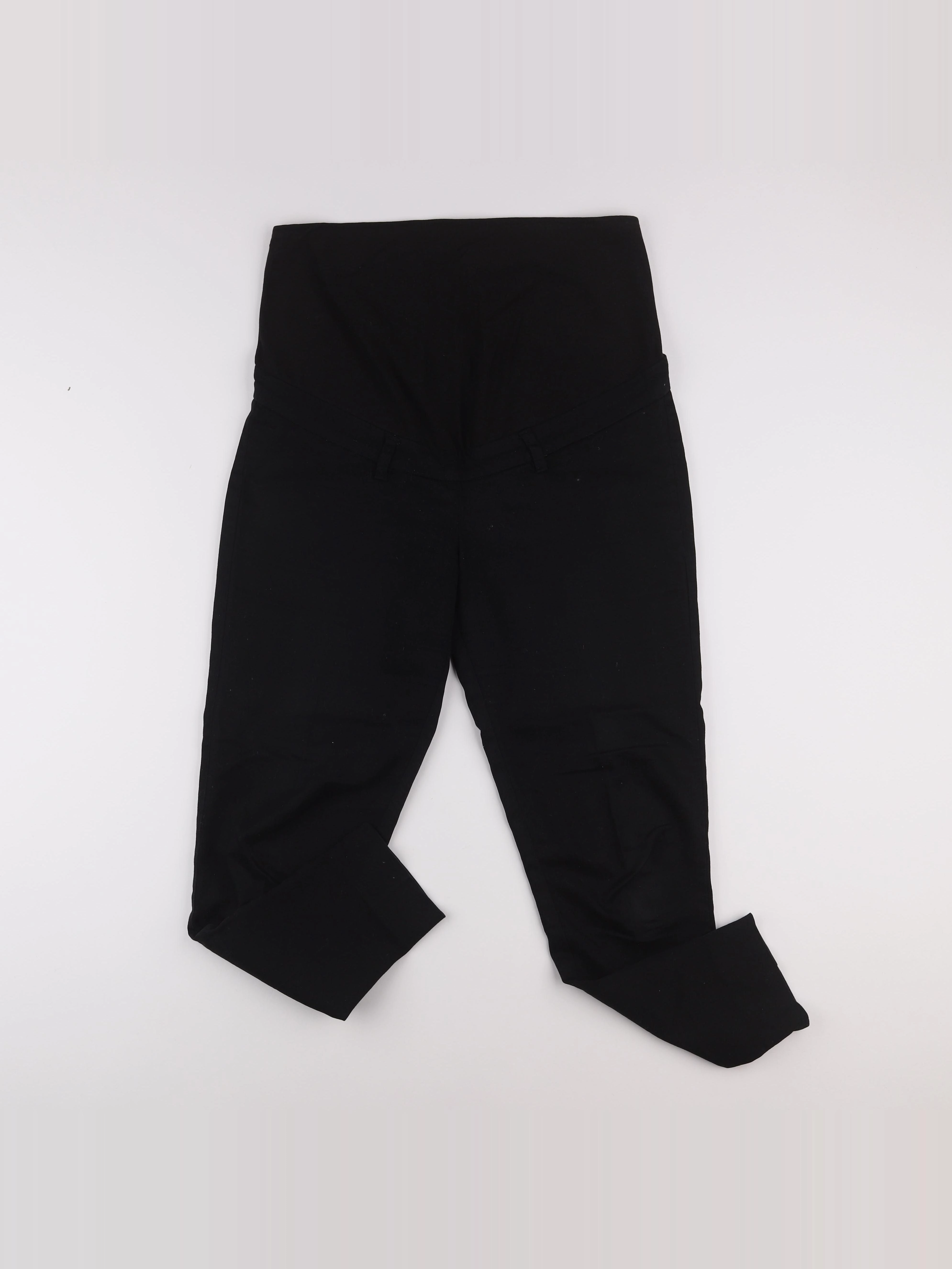 H&M - pantalon grossesse noir - 38