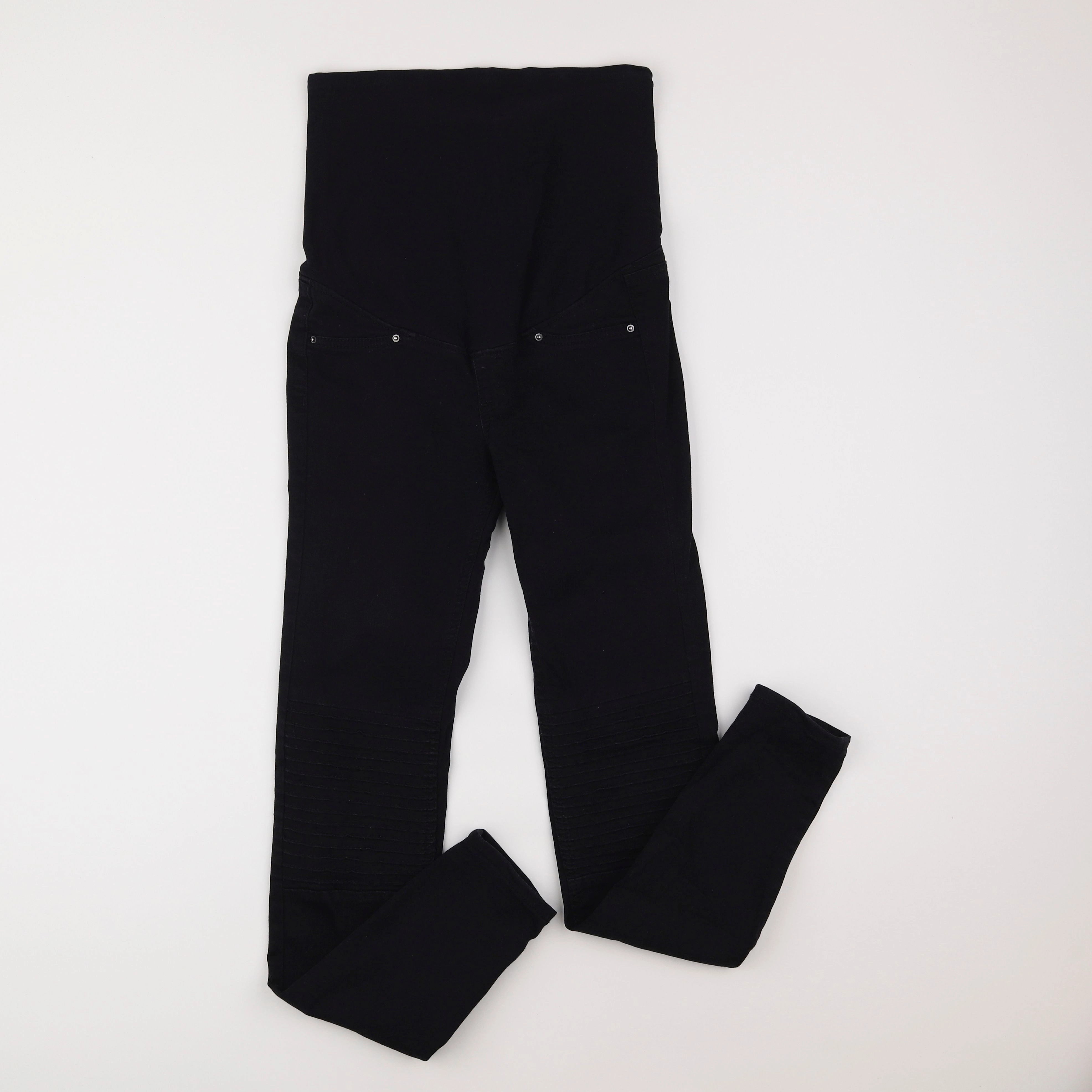 H&M - pantalon grossesse noir - 34