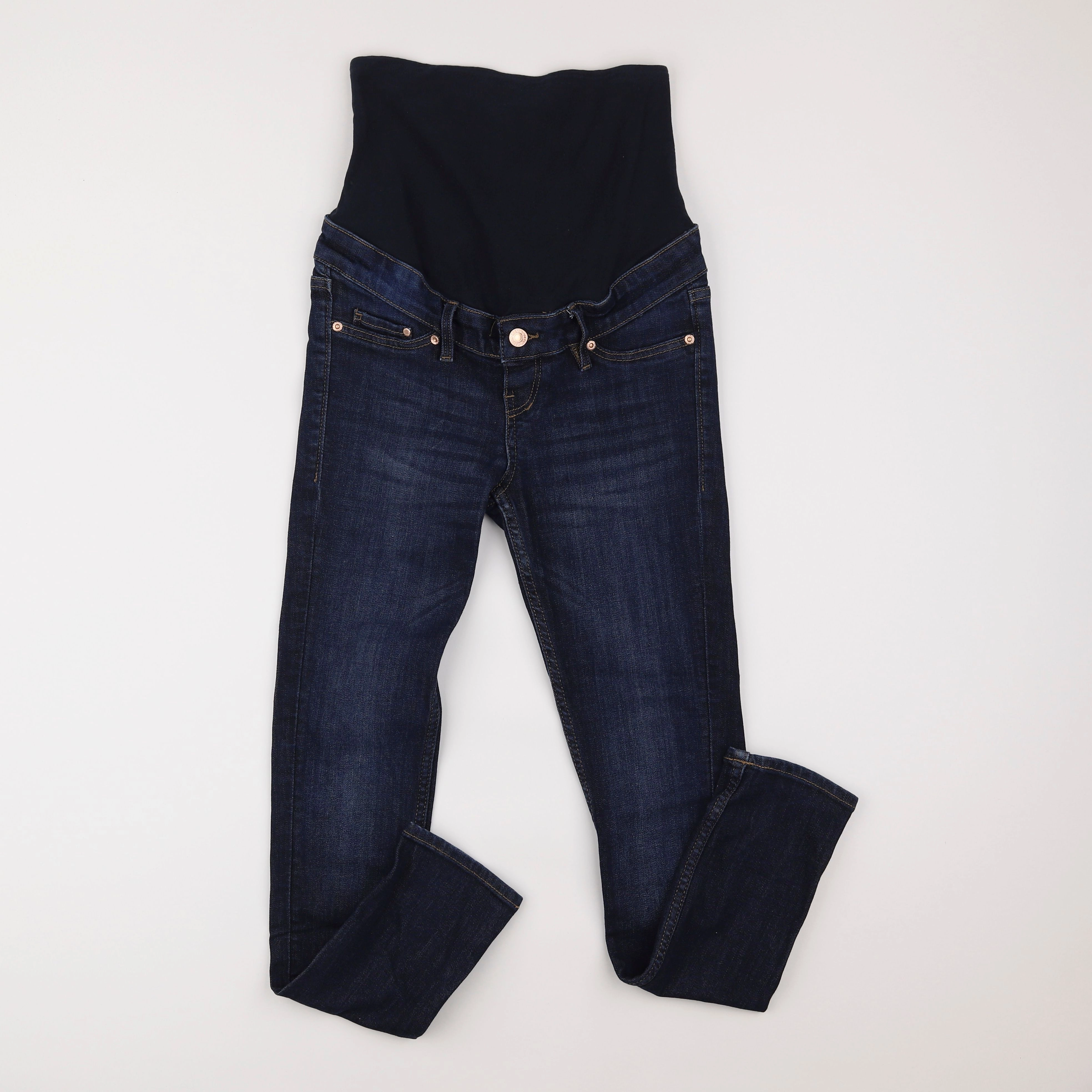 H&M - jean grossesse bleu - 36