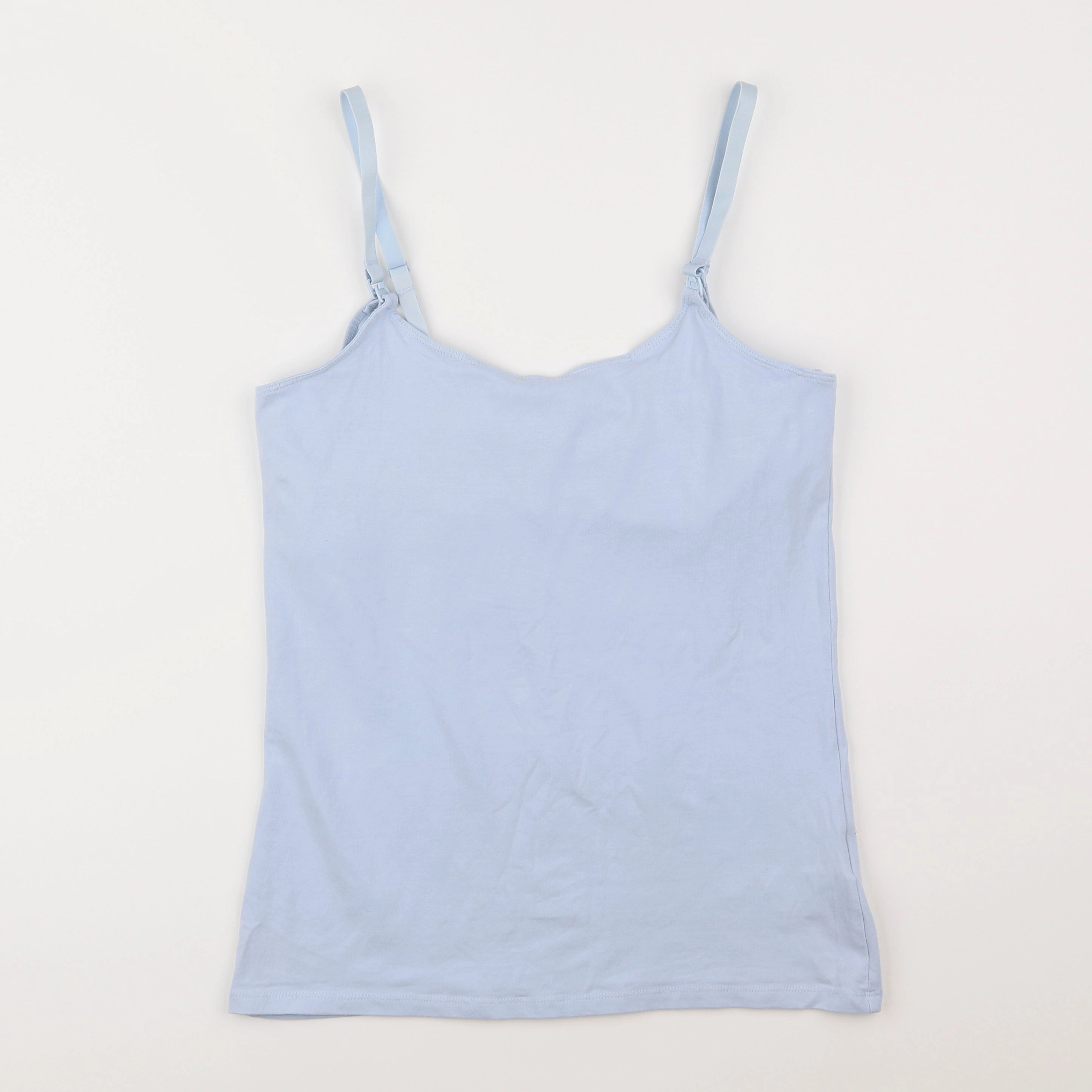 H&M - débardeur allaitement bleu - 36