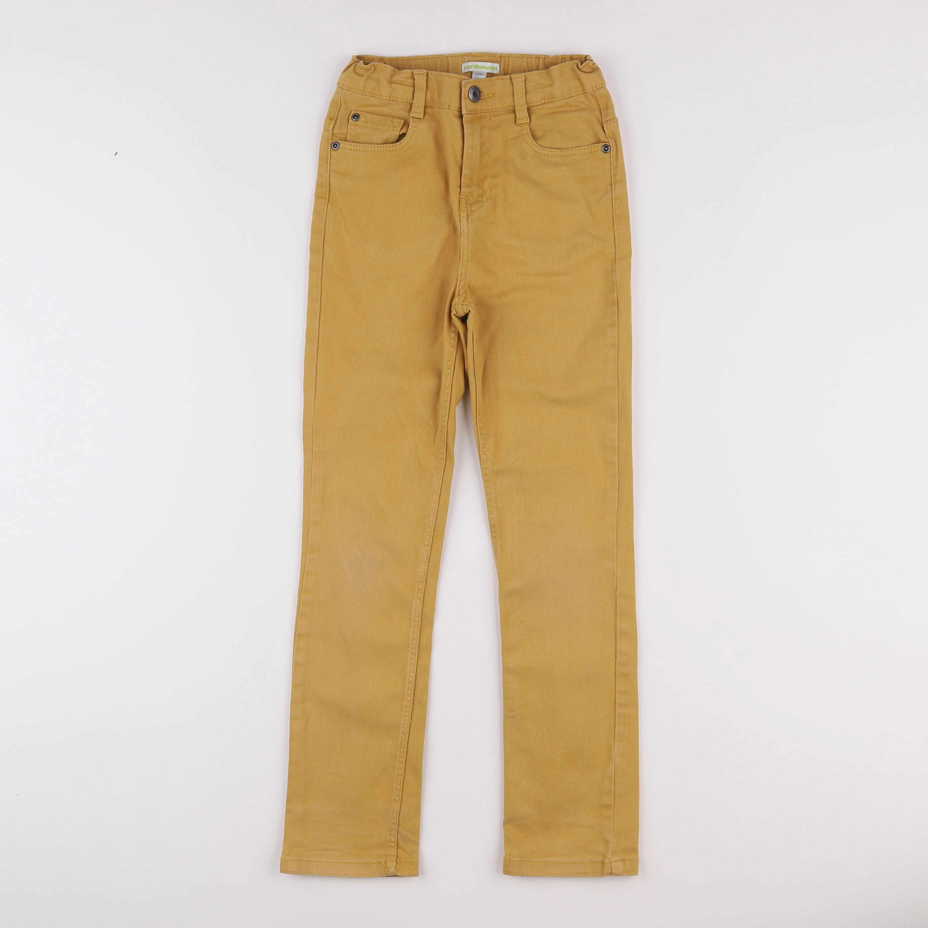 Vertbaudet - pantalon jaune - 10 ans