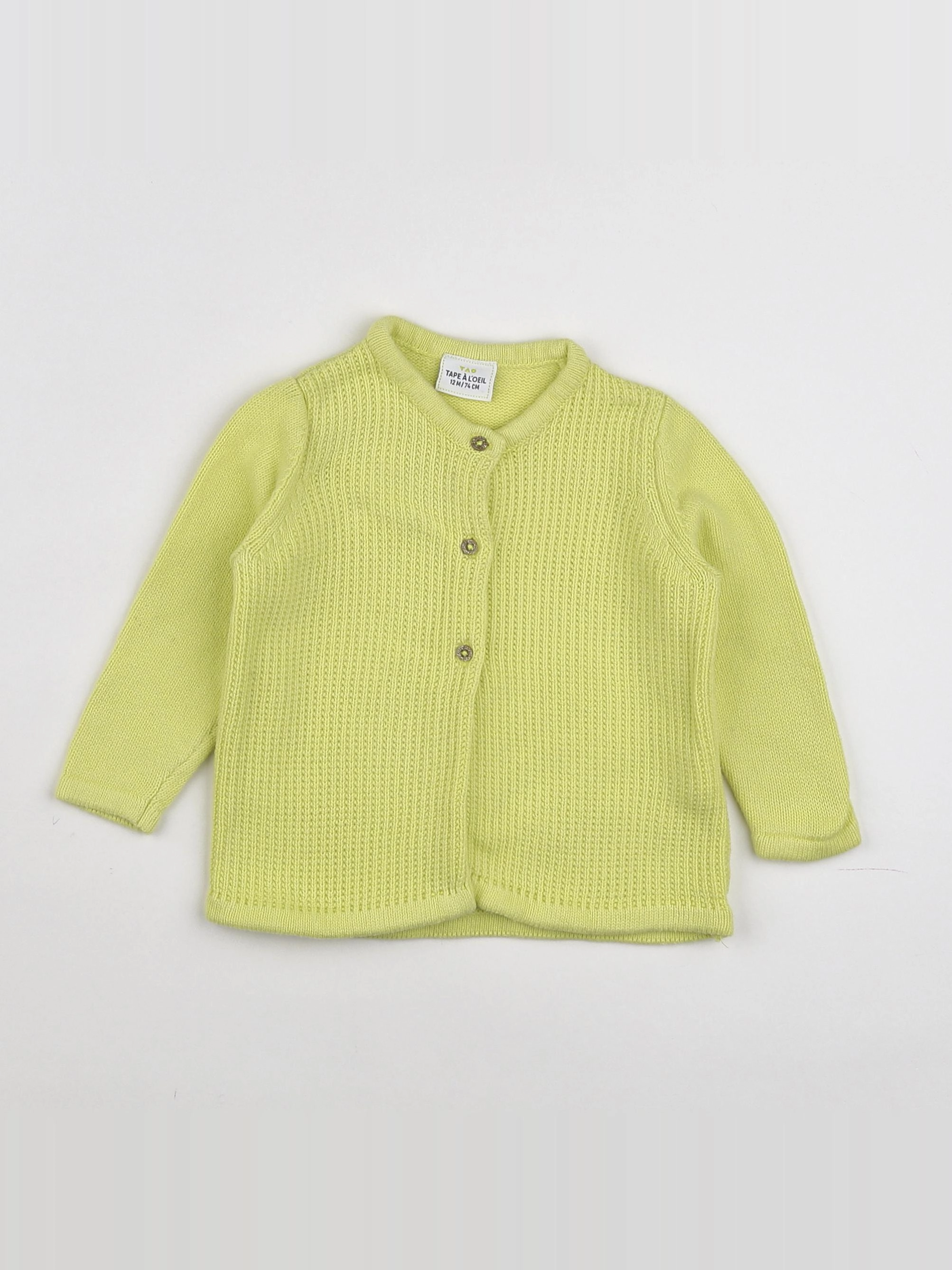 Tape à l'oeil - gilet jaune - 12 mois