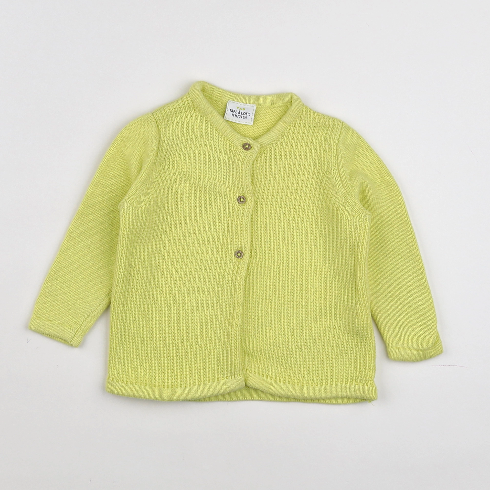 Tape à l'oeil - gilet jaune - 12 mois