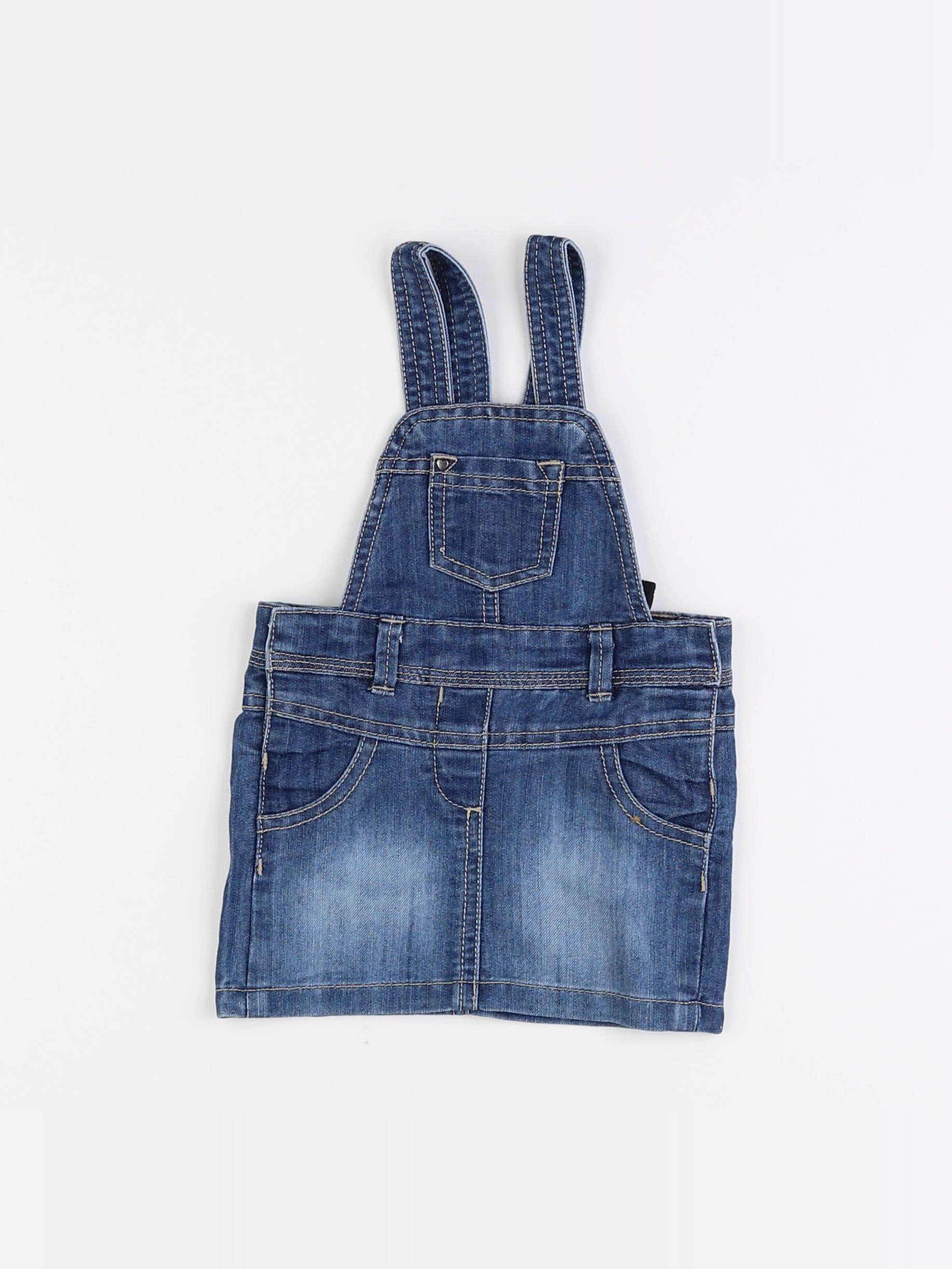 Tape à l'oeil - robe bleu - 12 mois